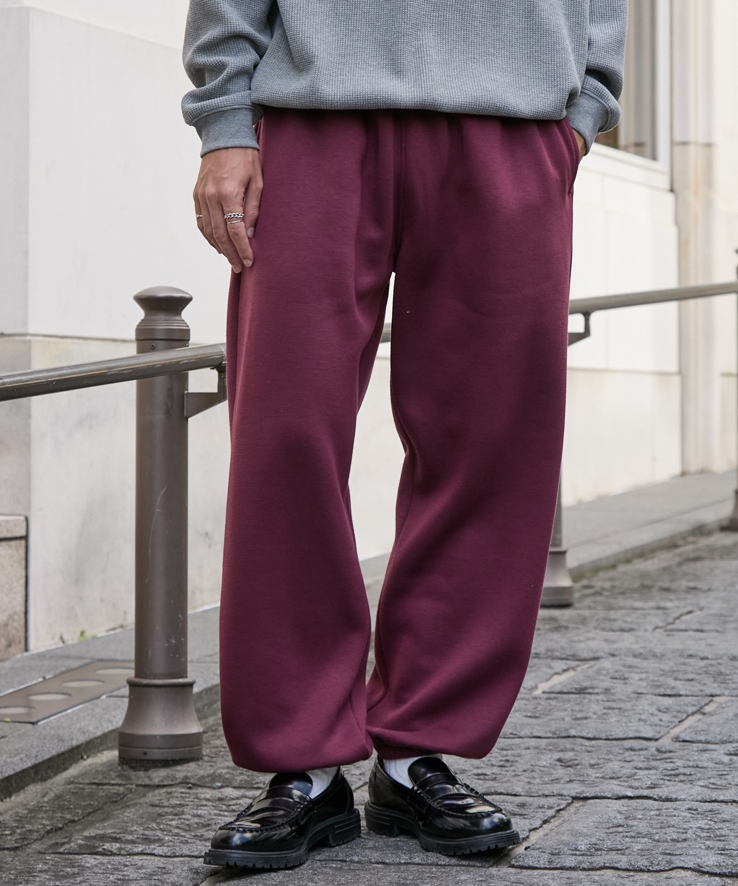 BARK MANHATTAN】オーバーサイズイージースウェットパンツ BARK