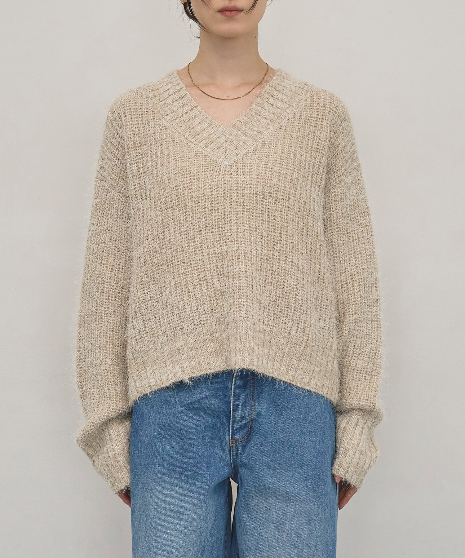 model：H163　着用サイズ：F