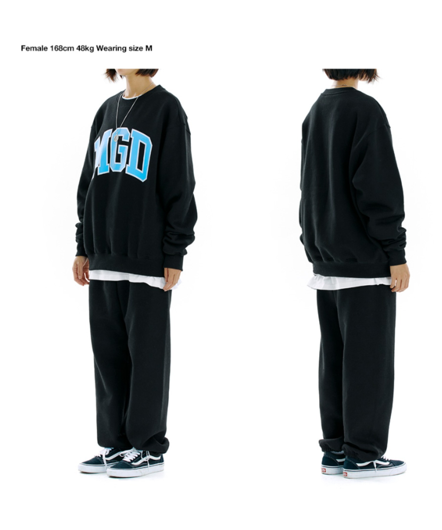 A'GEM/9 × .kom『mahagrid/マハグリッド』MGD COLLEGE SWEATPANT