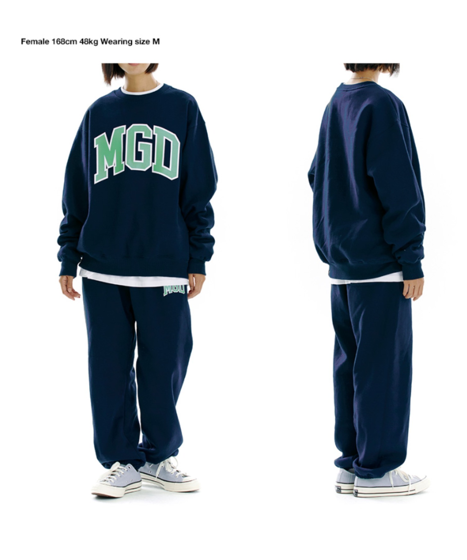 A'GEM/9 × .kom『mahagrid/マハグリッド』MGD COLLEGE SWEATPANT 