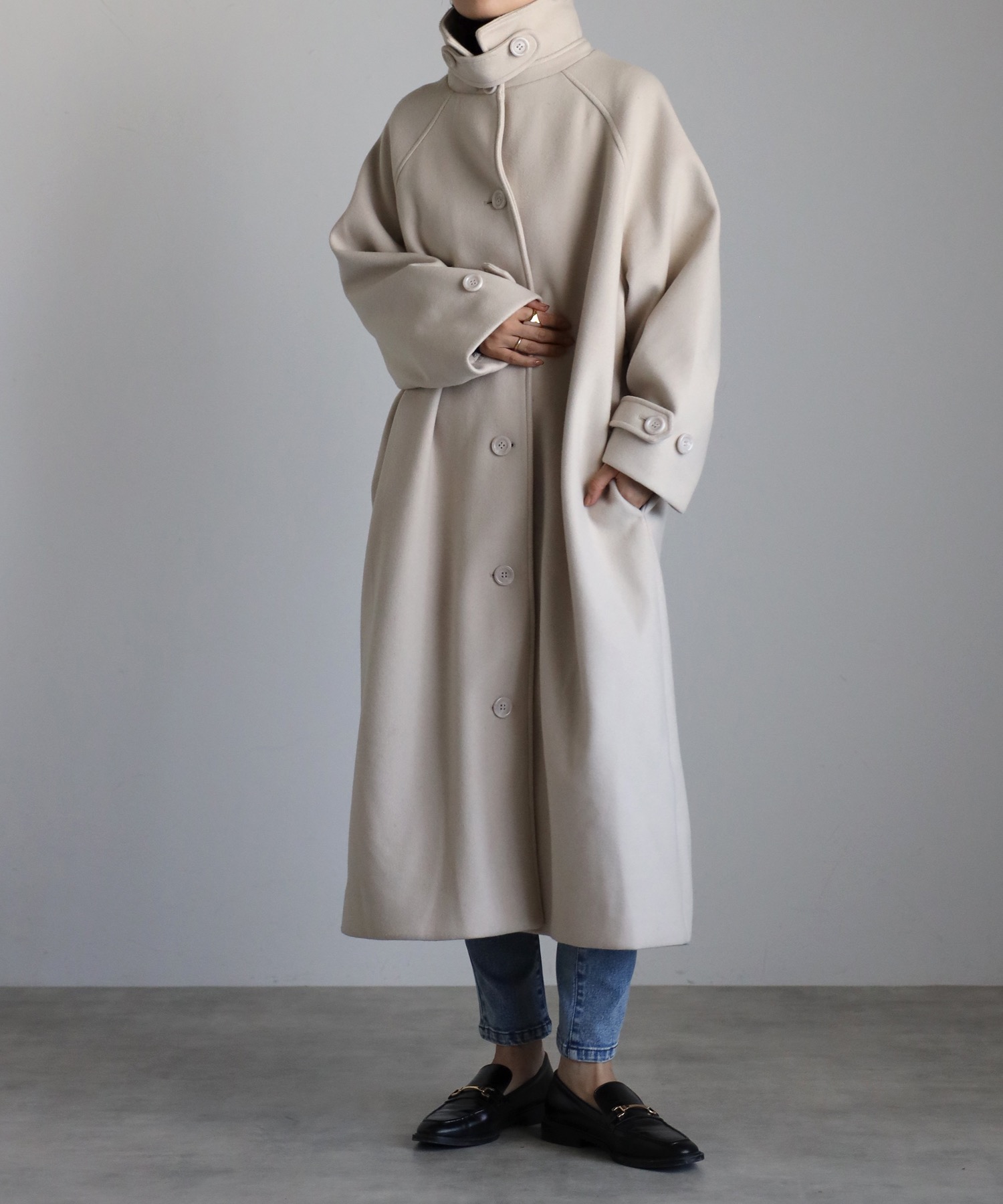 model:162cm  着用サイズ:FREE