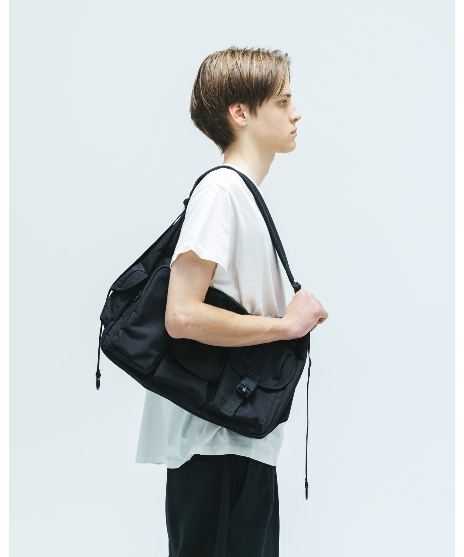 ショルダーバッグ BAICYCLON by bagjack MULTI POCKETS SHOUDER BAG (LARGE) (BCL-86)