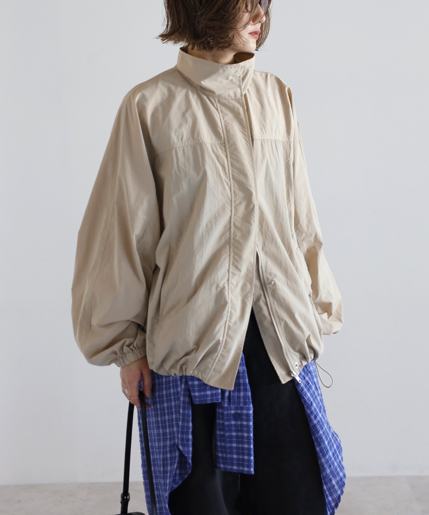 model：H158 着用サイズ：FREE