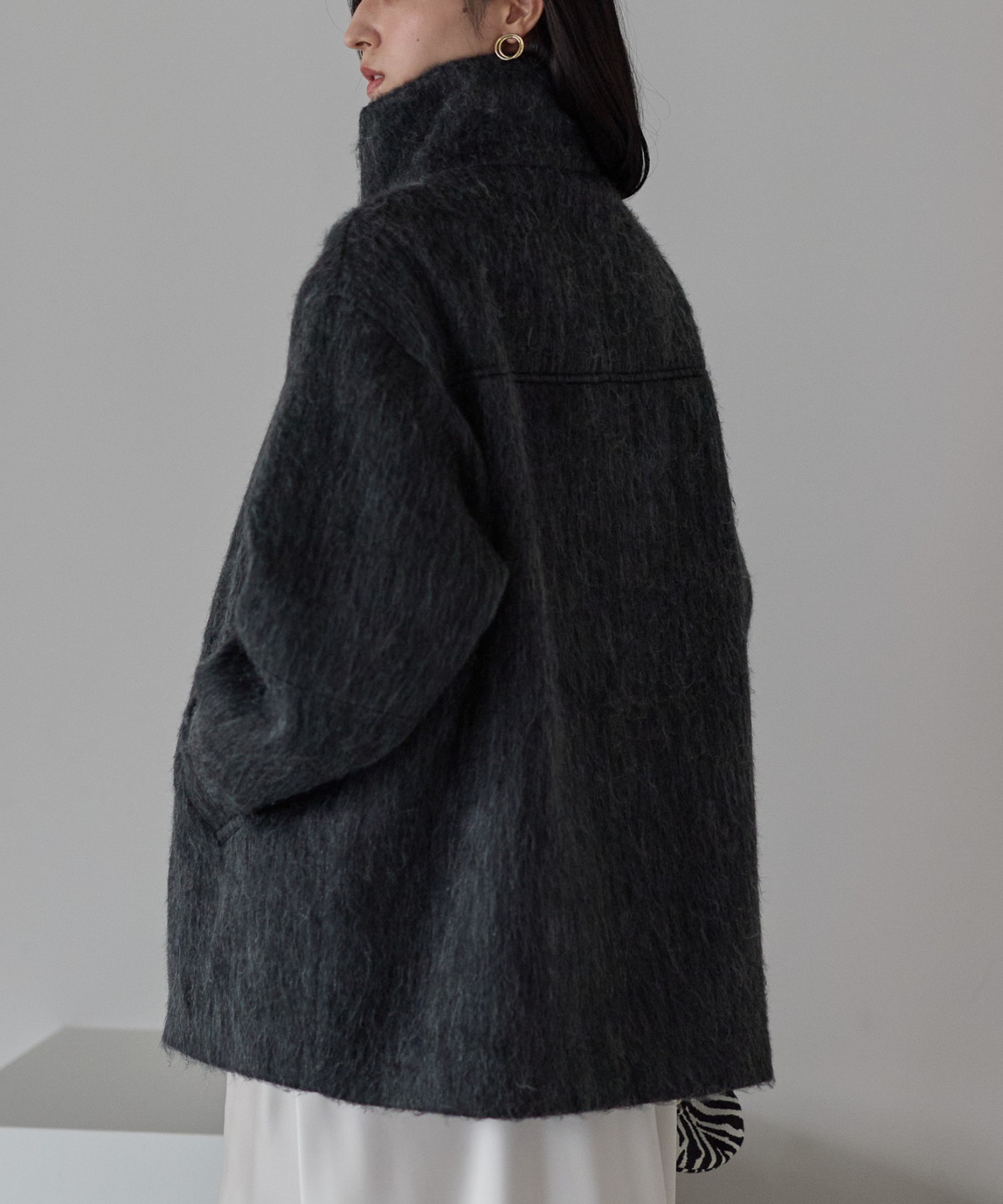 model：161cm
着用サイズ：FREE