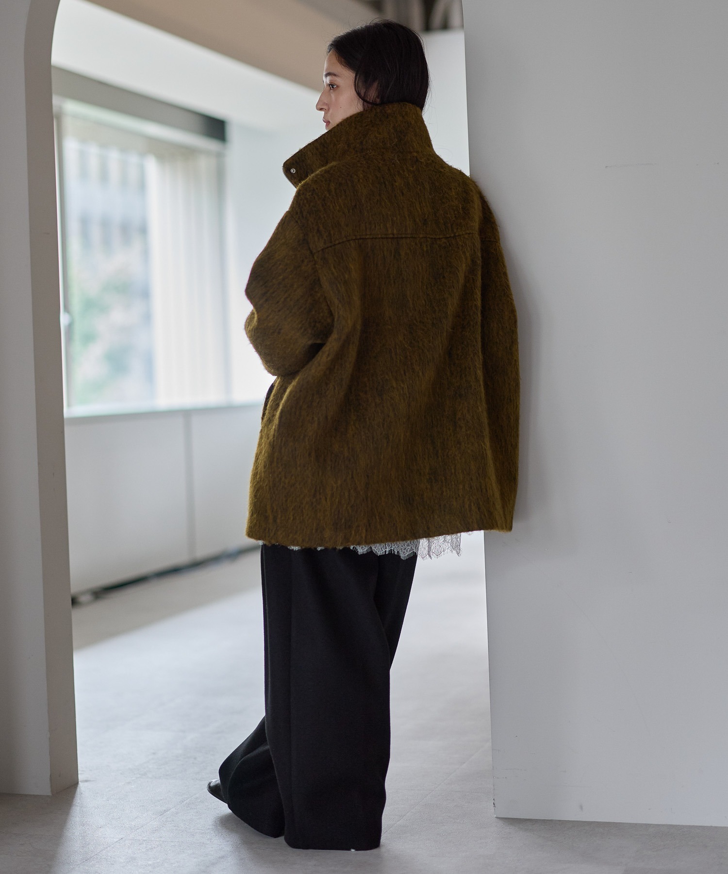 model：161cm
着用サイズ：FREE