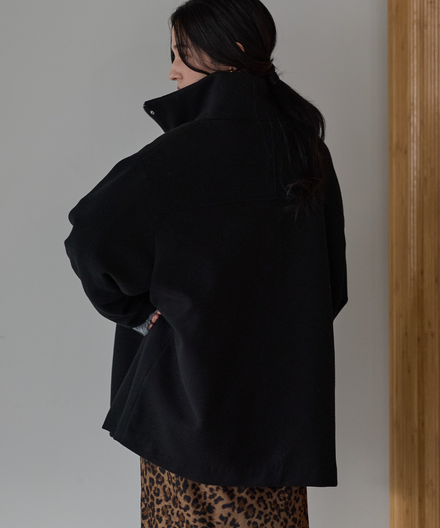 model：161cm
着用サイズ：FREE
