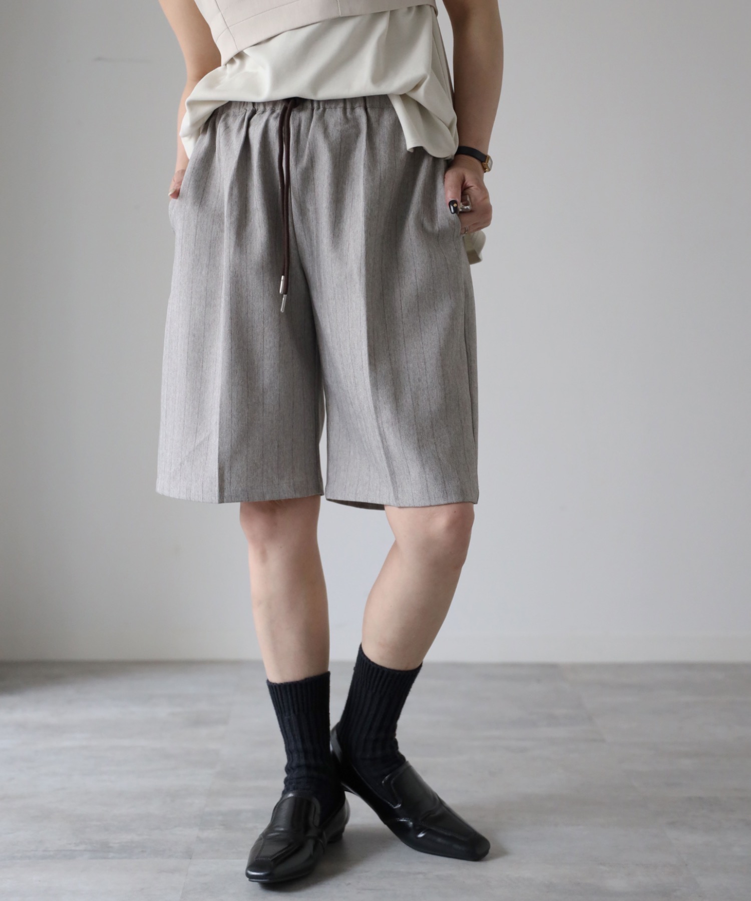 model：155cm. 着用サイズ：FREE