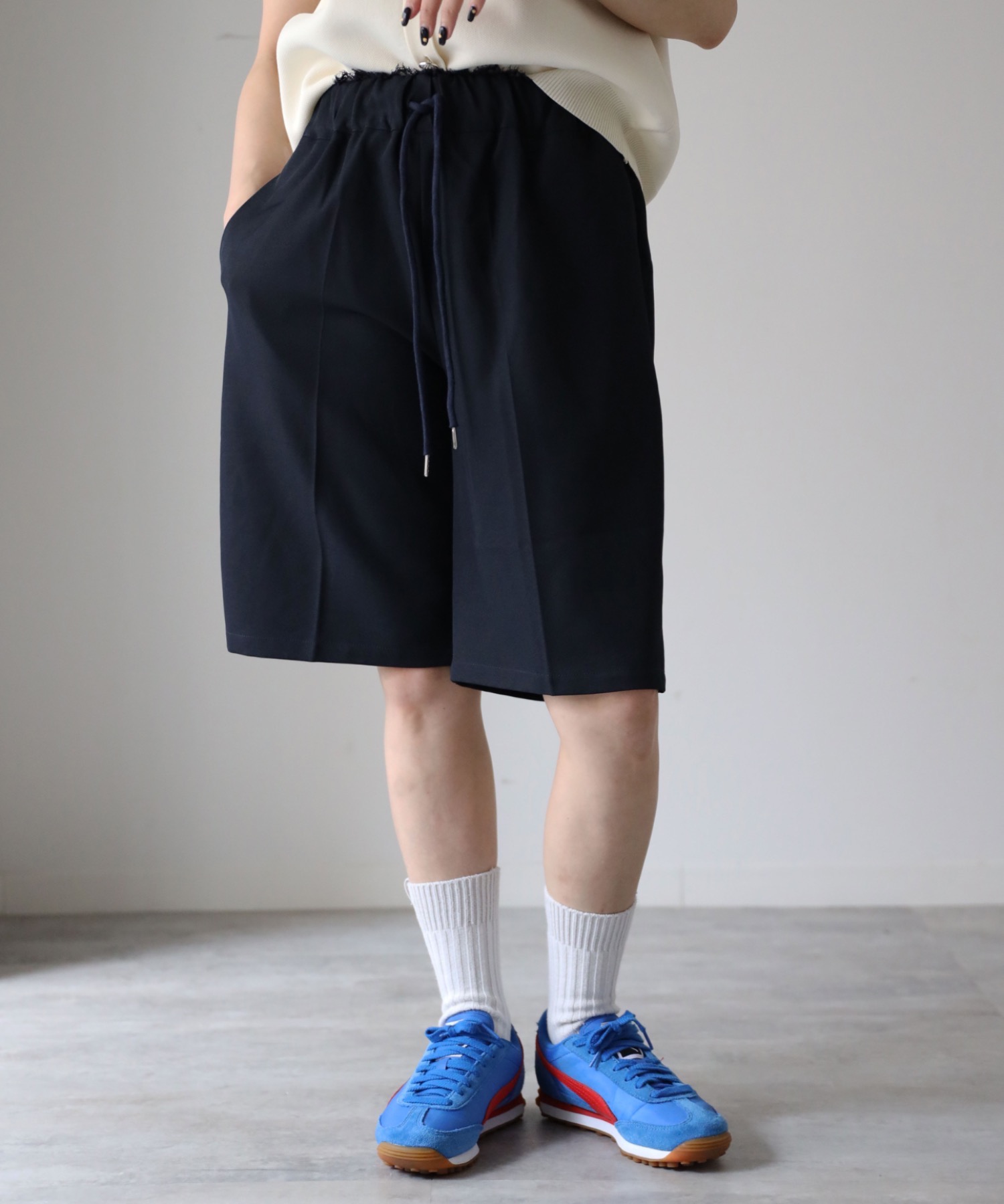 model：155cm. 着用サイズ：FREE