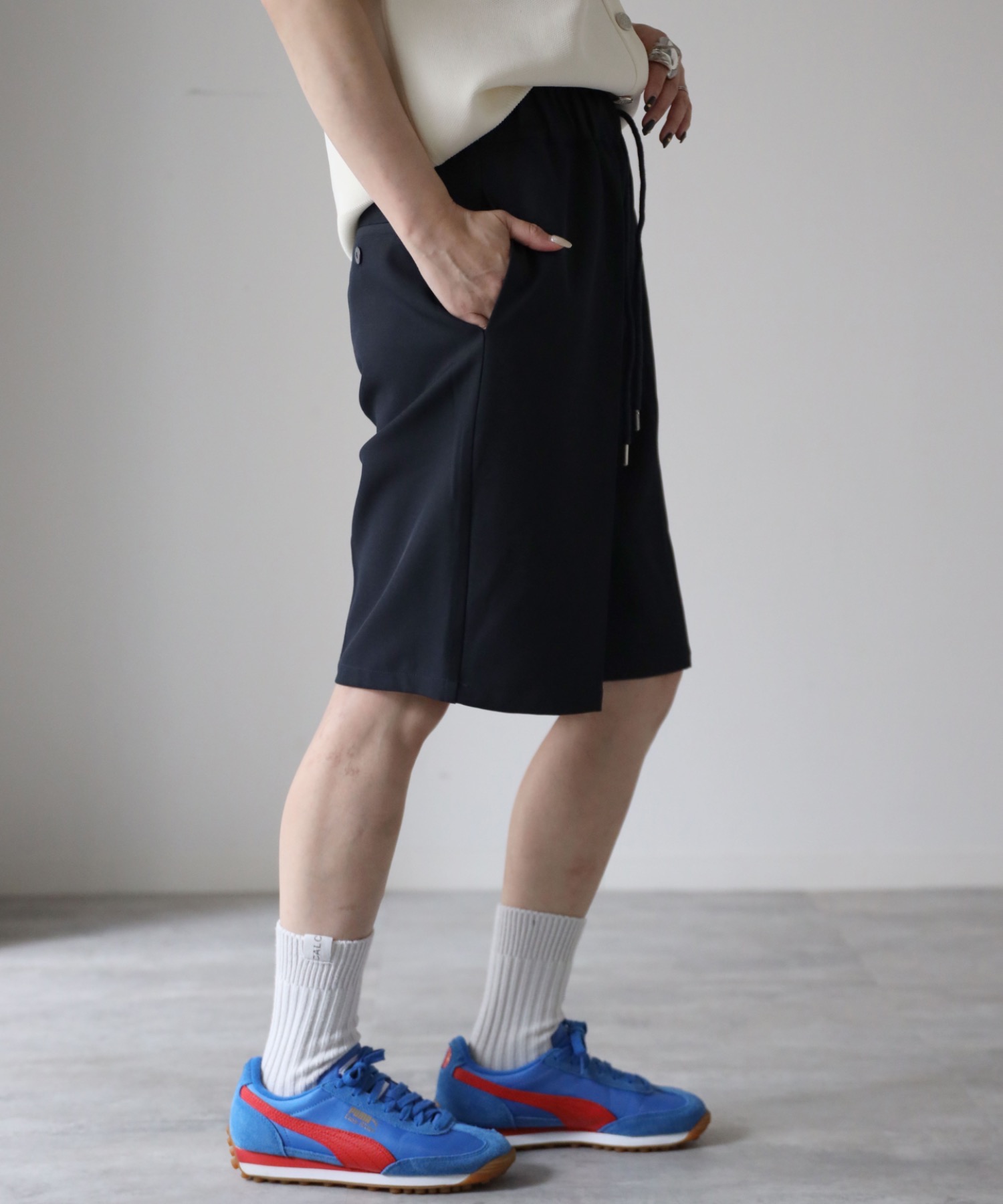 model：155cm. 着用サイズ：FREE