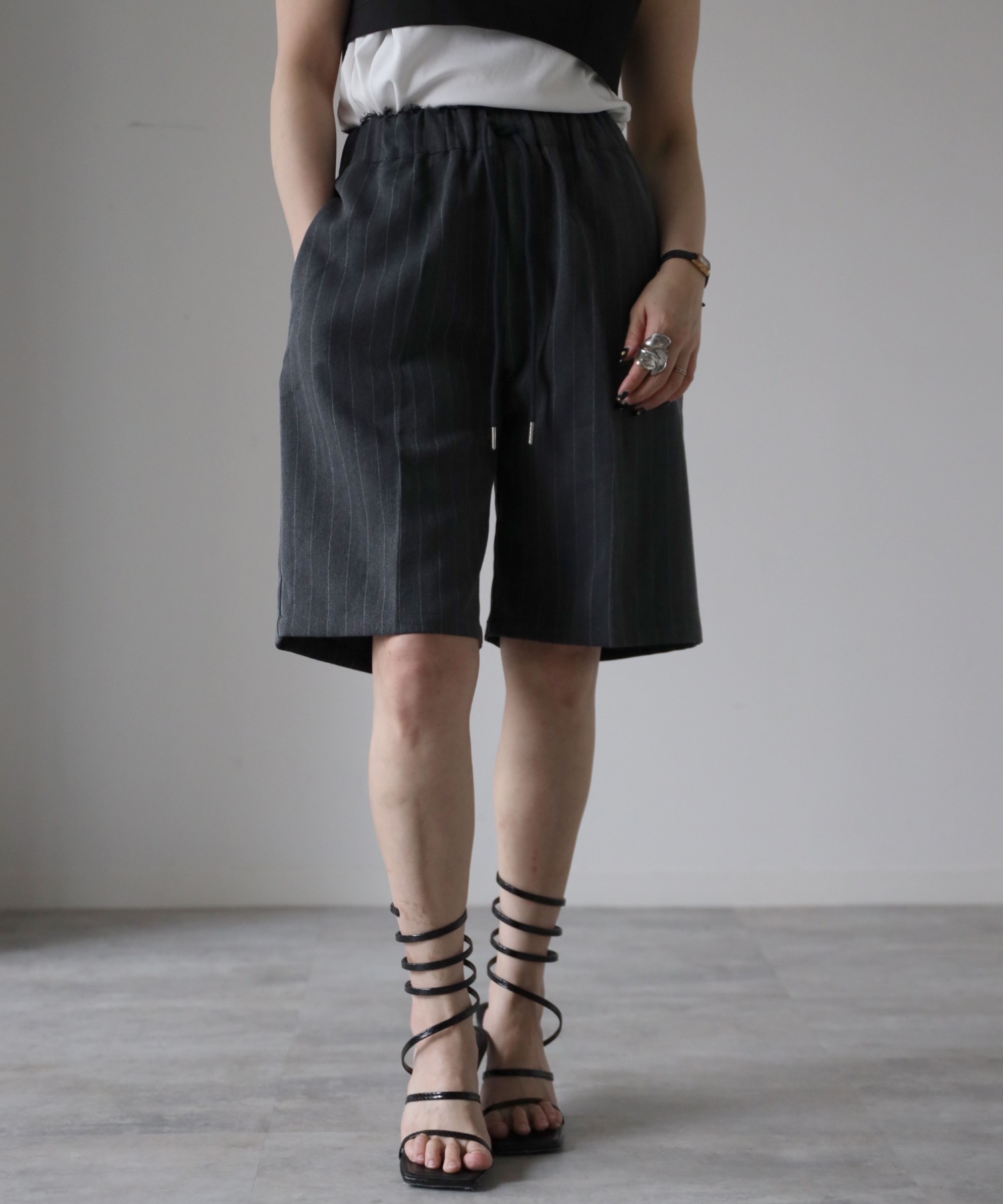 model：155cm. 着用サイズ：FREE