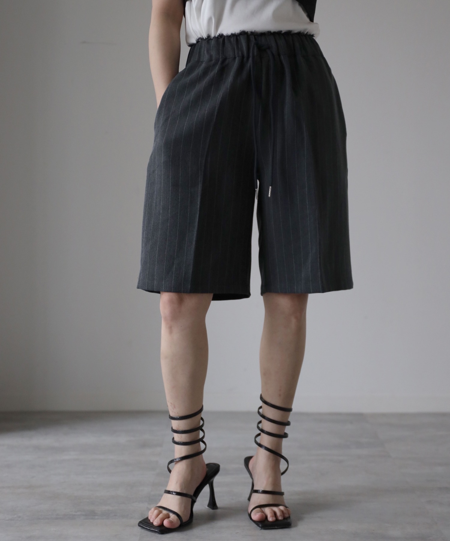 model：155cm. 着用サイズ：FREE