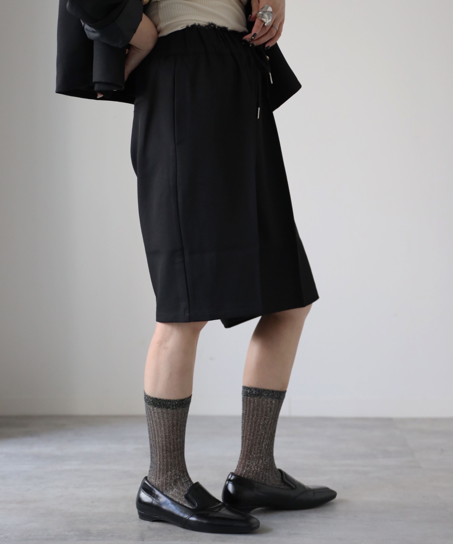 model：155cm. 着用サイズ：FREE