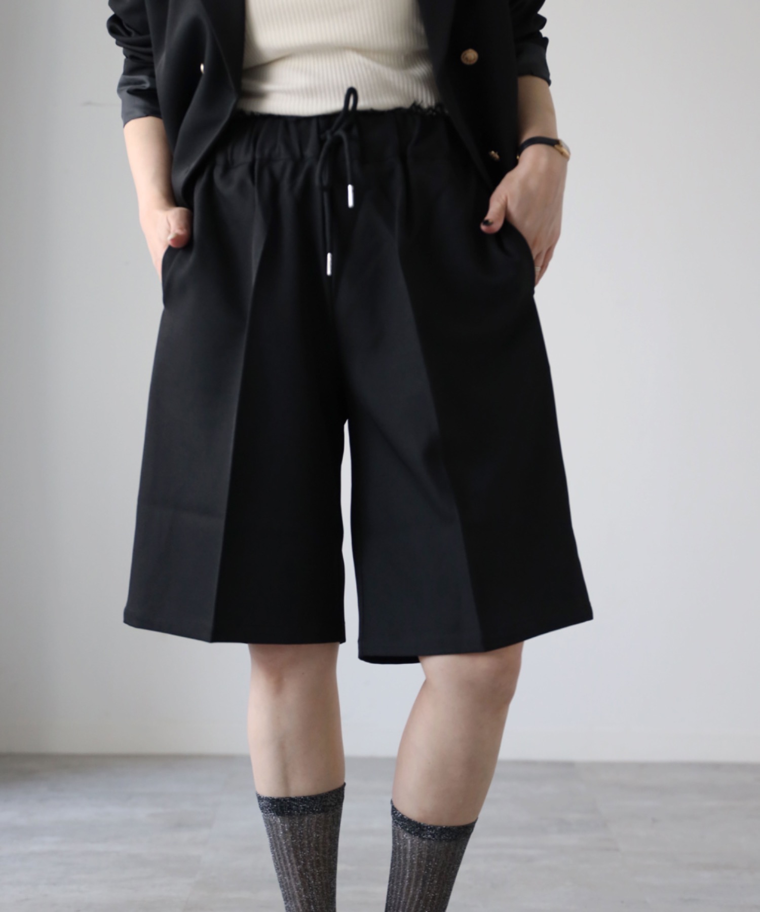 model：155cm. 着用サイズ：FREE