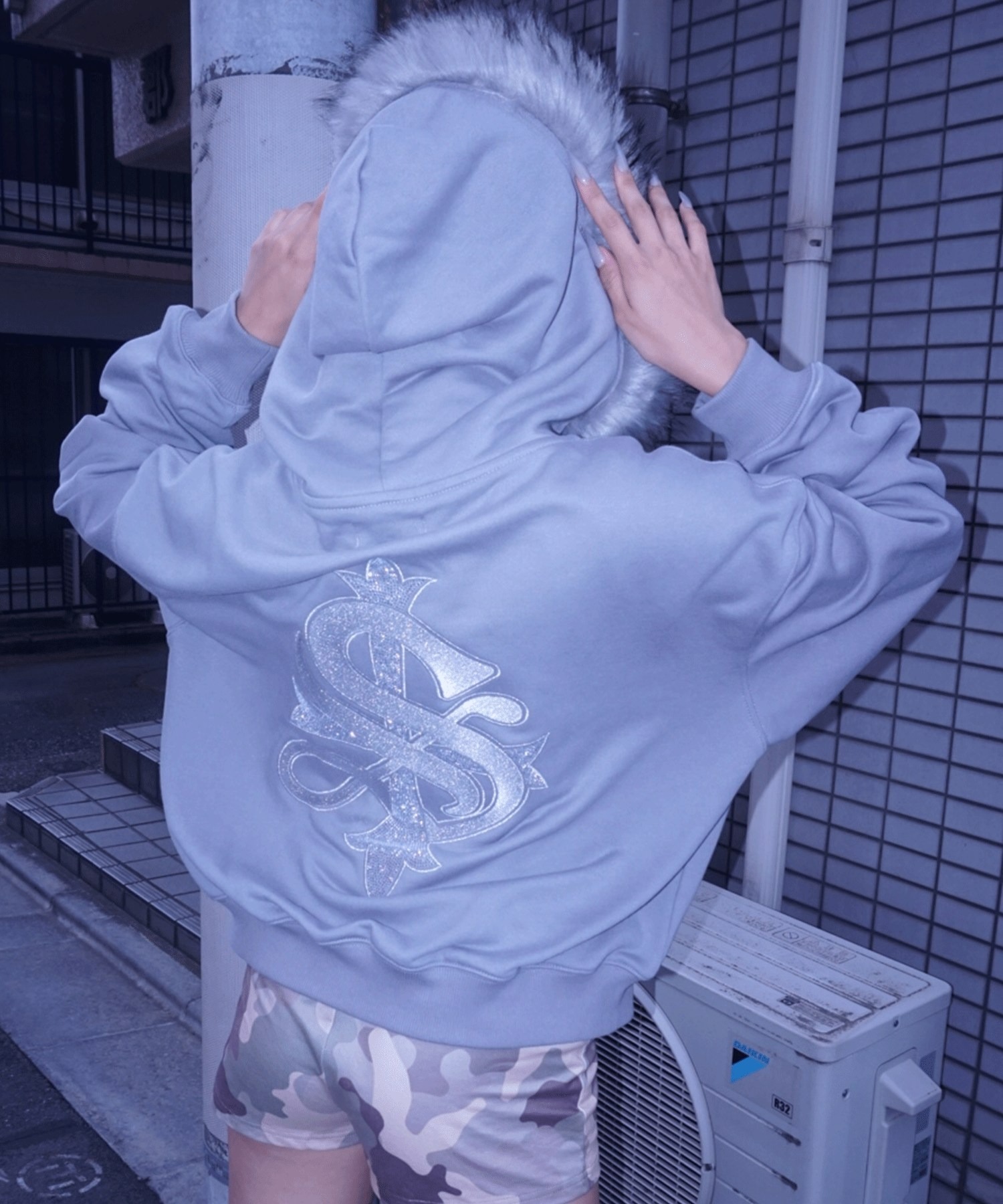 A'GEM/9 × .kom 『SUPPLIER/サプライヤー』限定品 ファー脱着ジップ