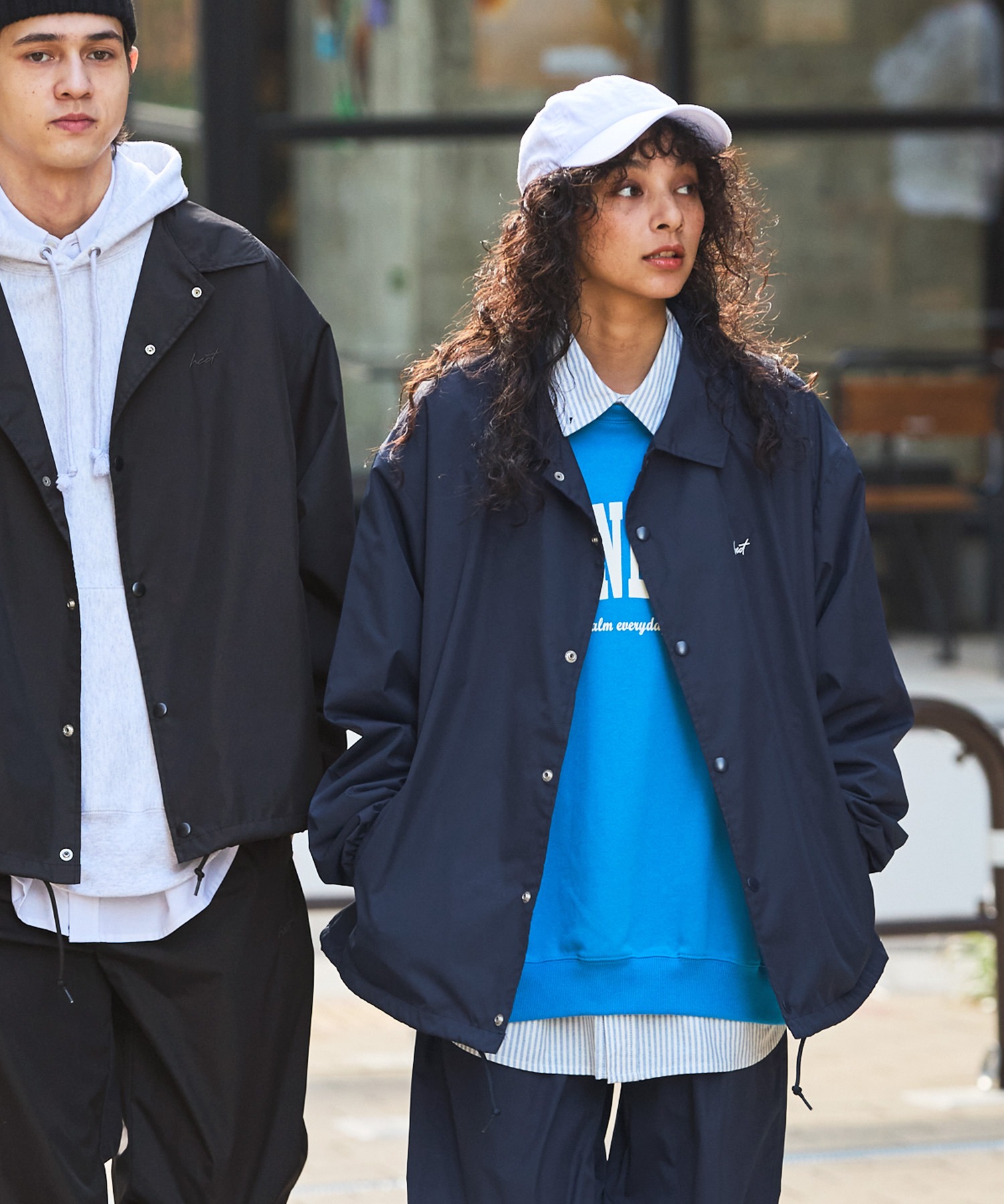 HECT】Set-up Big Coach Jacket & Jogger Pant / セットアップ/ビッグ