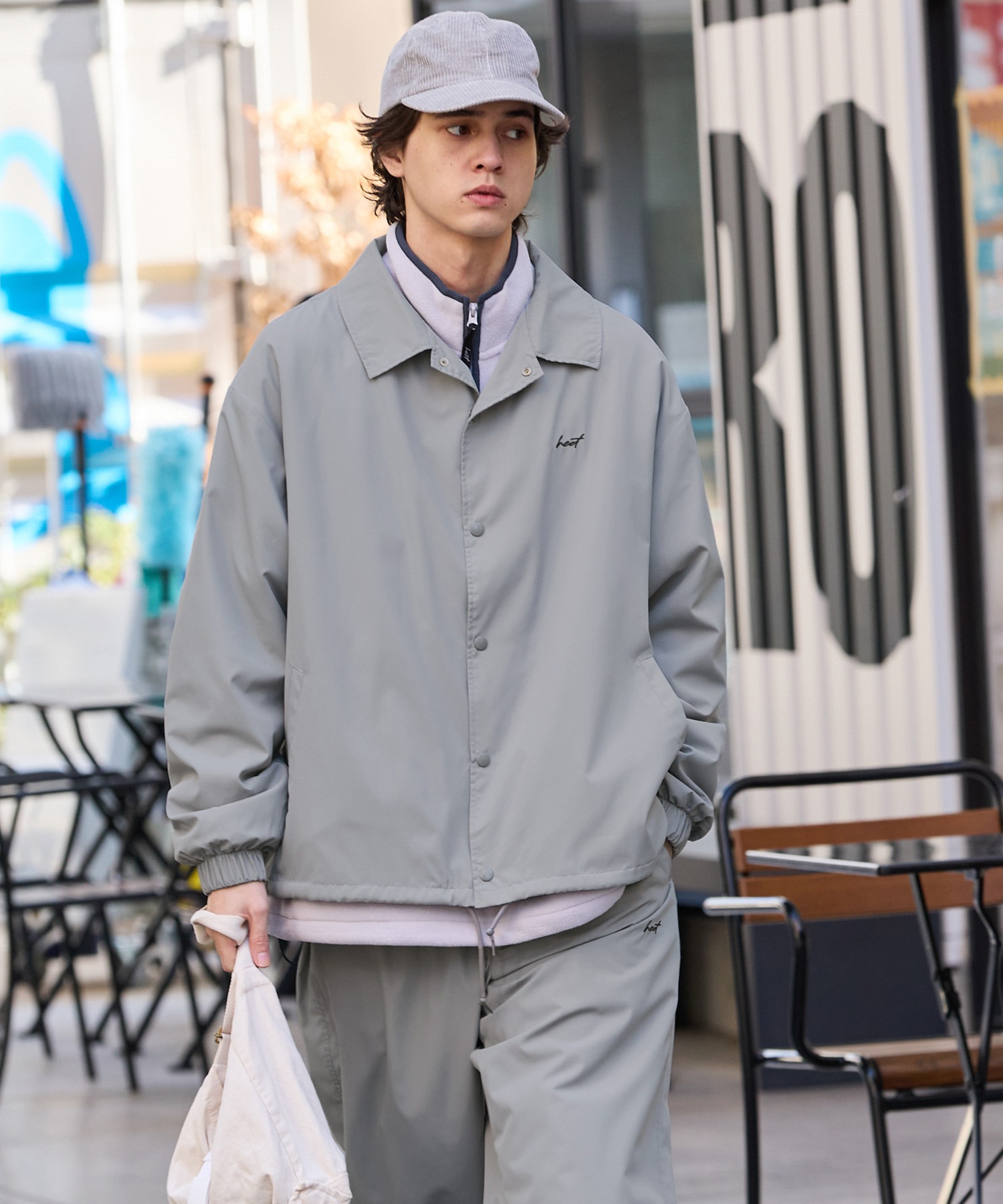 HECT】Set-up Big Coach Jacket & Jogger Pant / セットアップ/ビッグ