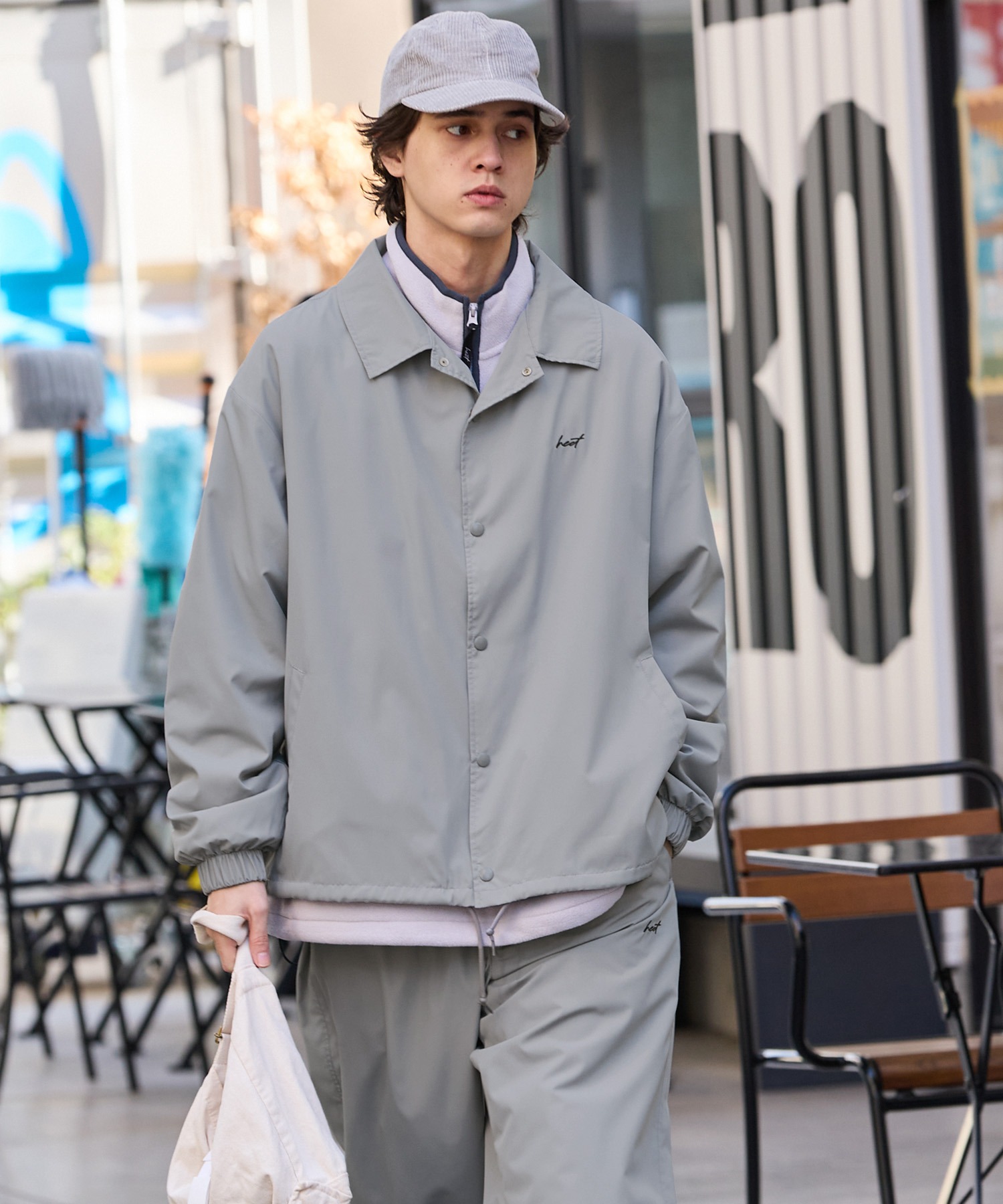 HECT】Set-up Big Coach Jacket & Jogger Pant / セットアップ/ビッグ 