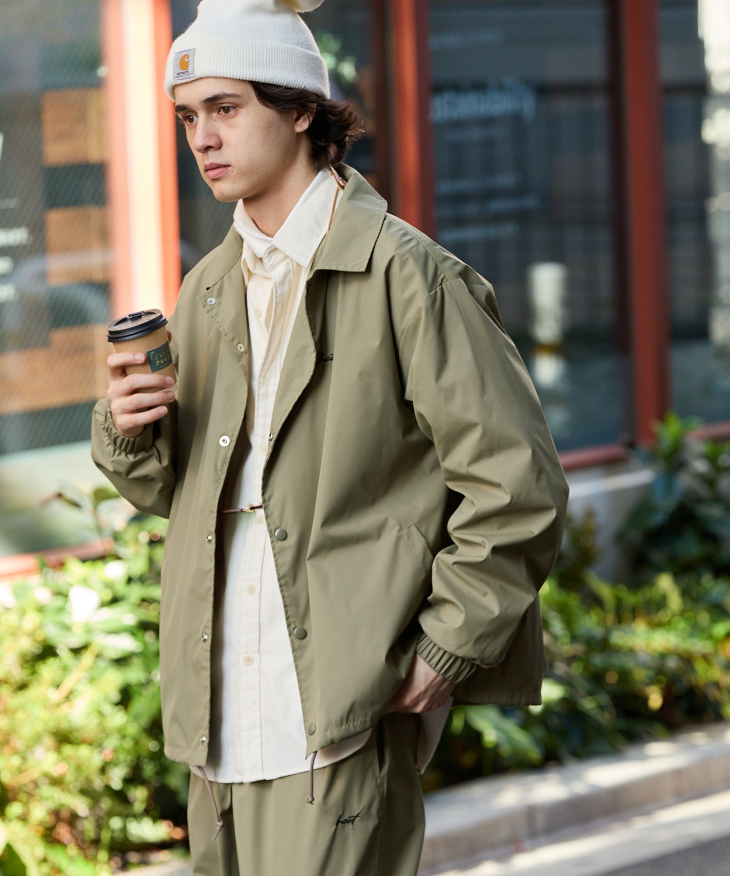 HECT】Set-up Big Coach Jacket & Jogger Pant / セットアップ/ビッグ
