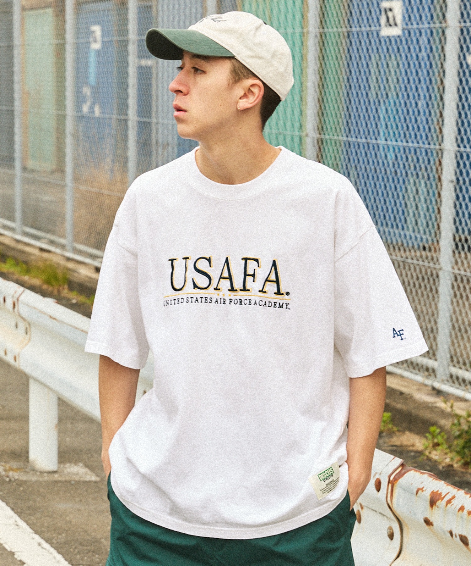 DISCUS×University】ヴィンテージライク USエアフォース カレッジ 