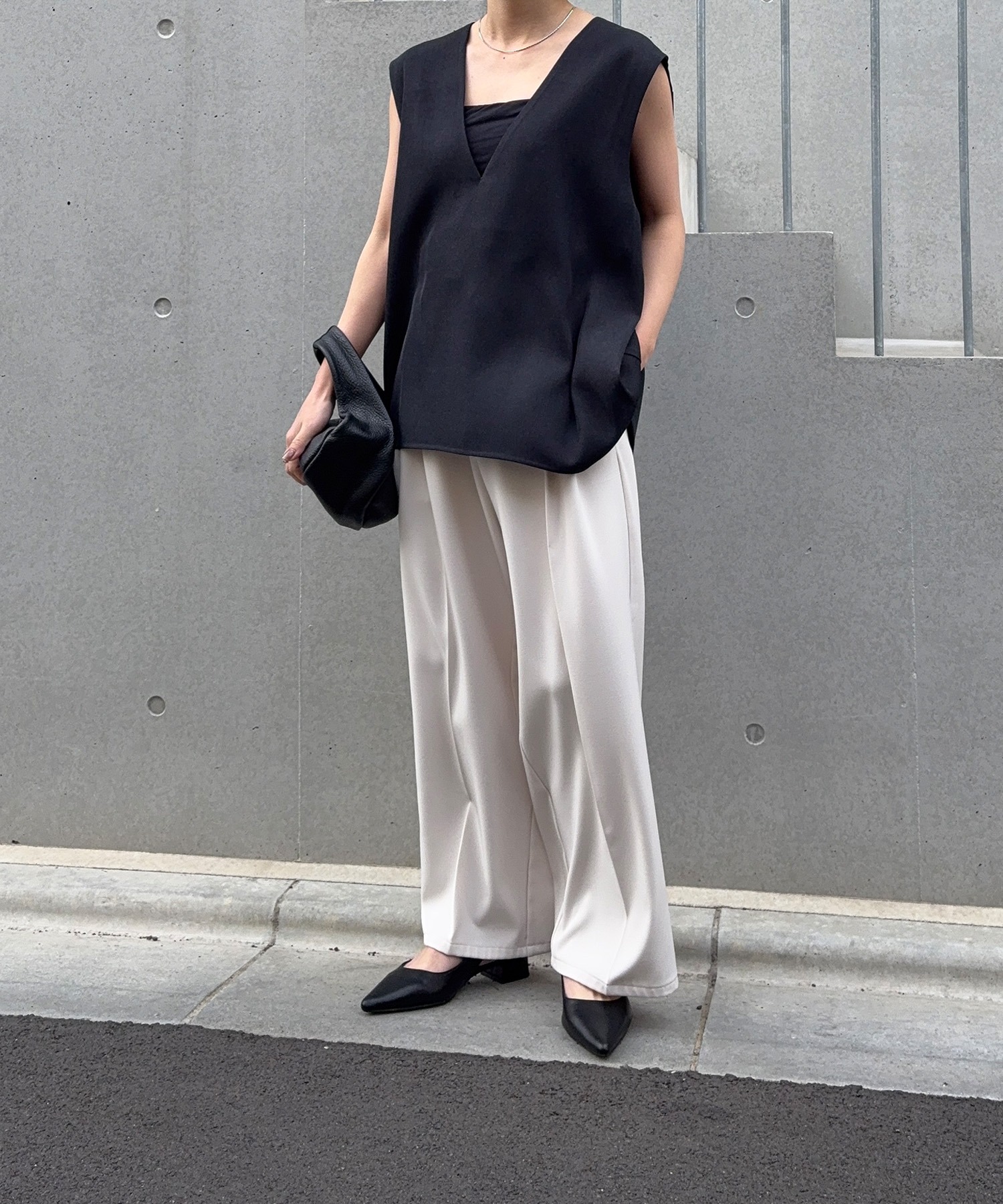 model：H148　着用サイズ：F