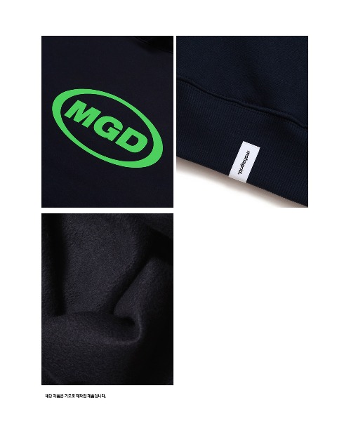 【mahagrid】21FW★ MGD OVAL LOGO HOODIE mahagrid】MGD OVAL LOGO HOODIE / マハグリッド MGD オーバル