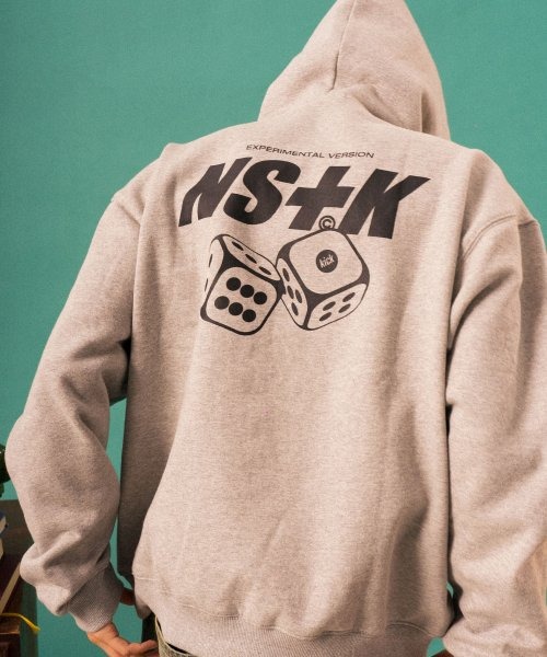 A'GEM/9 × .kom『NASTYKICK/NS+K/ナスティーキック』Kick Dice Hoodie