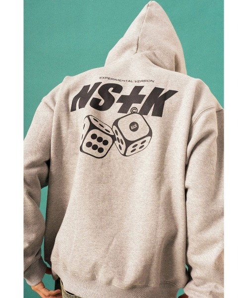 A'GEM/9 × .kom『NASTYKICK/NS+K/ナスティーキック』Kick Dice Hoodie