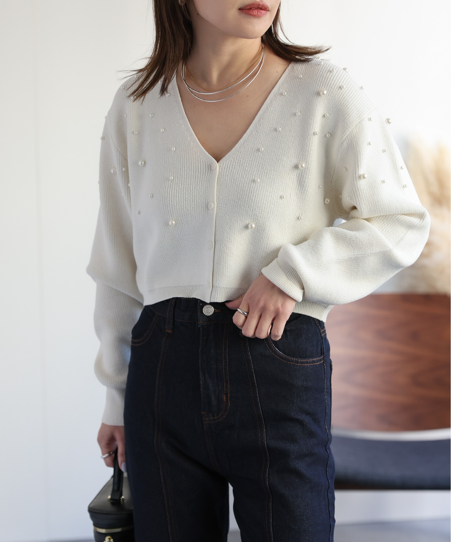 model:162㎝　着用サイズFREE