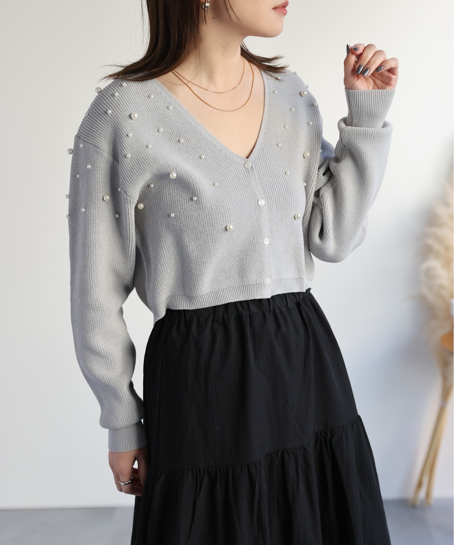 model:162㎝　着用サイズFREE