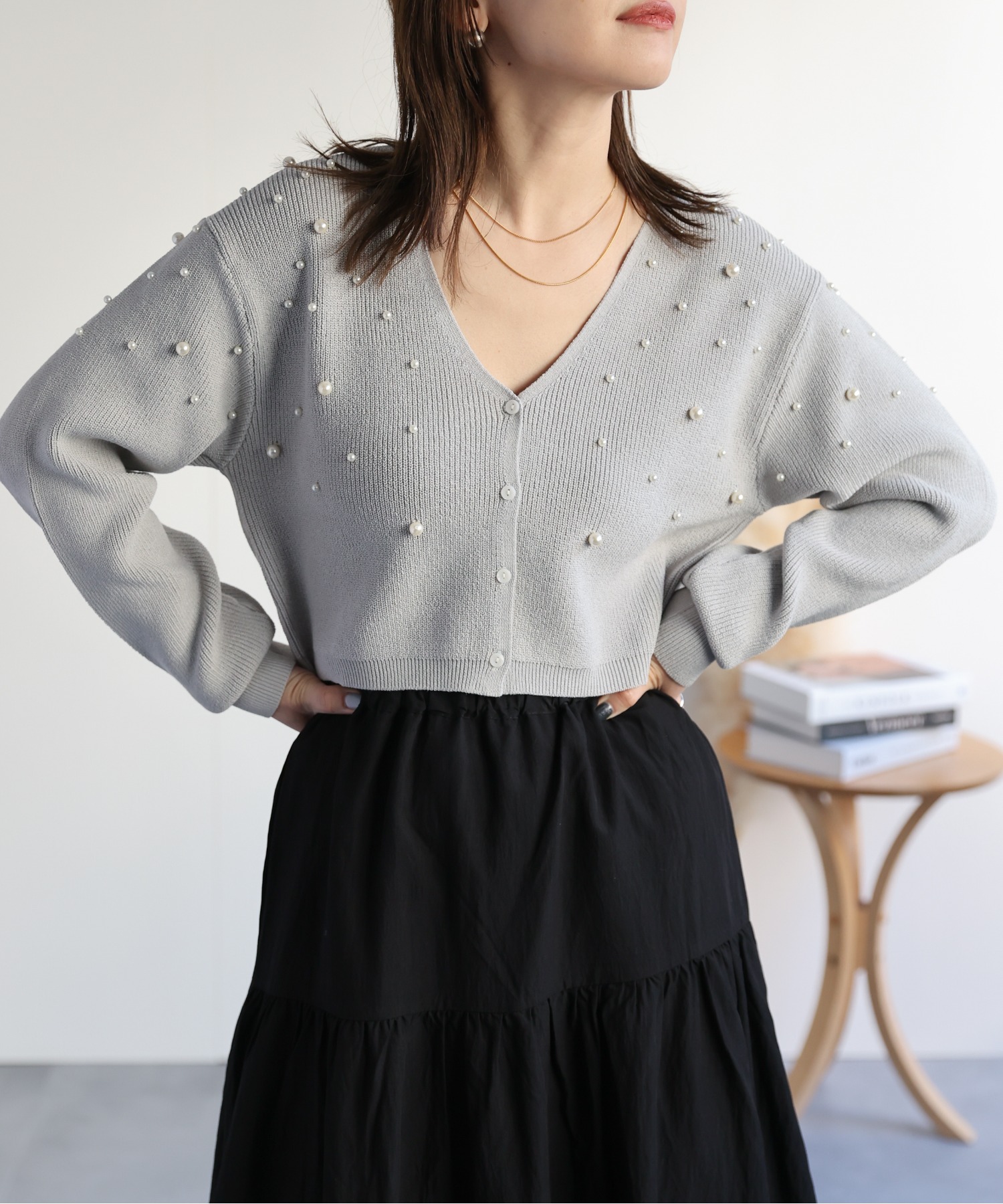 model:162㎝　着用サイズFREE
