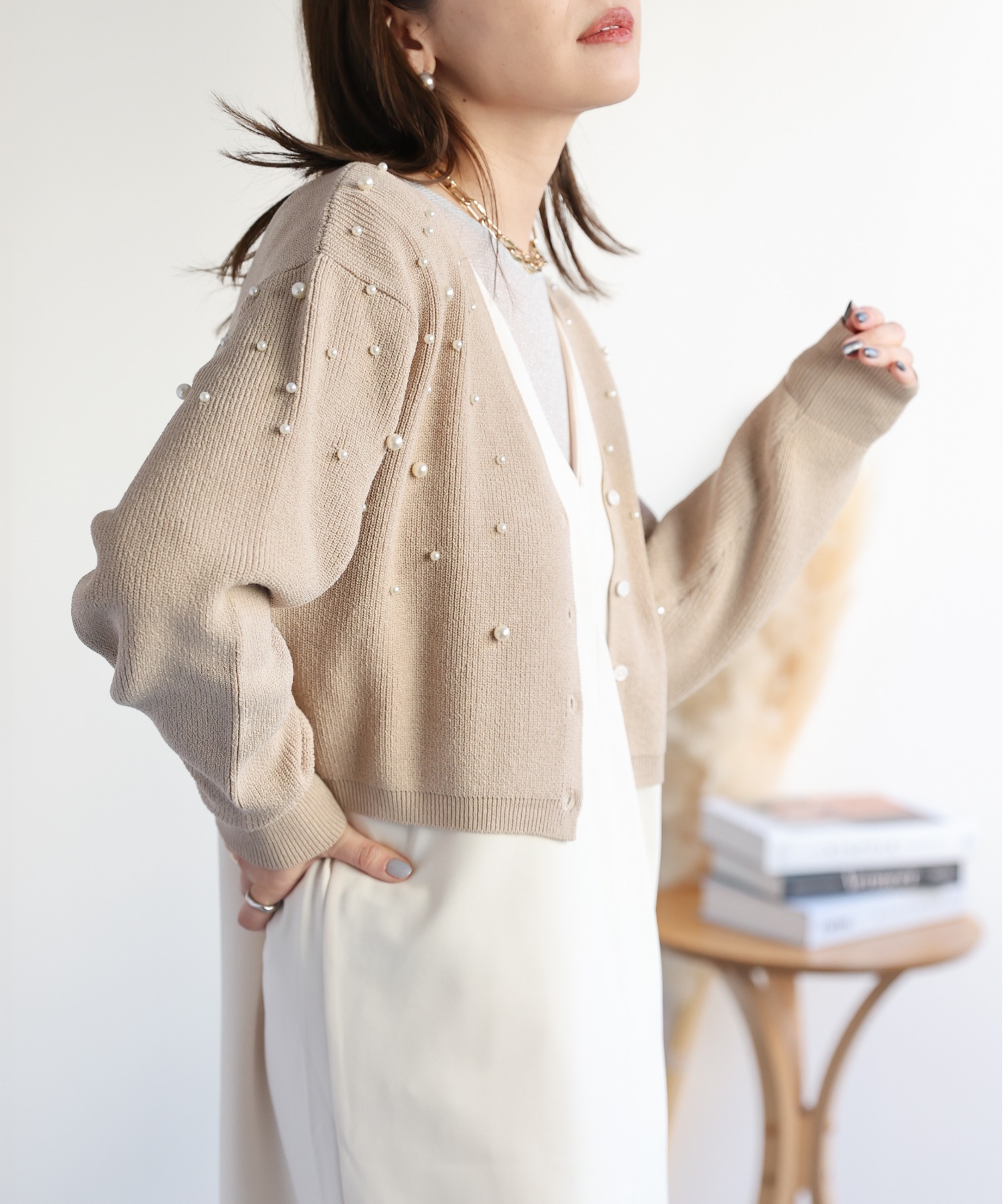 model:162㎝　着用サイズFREE
