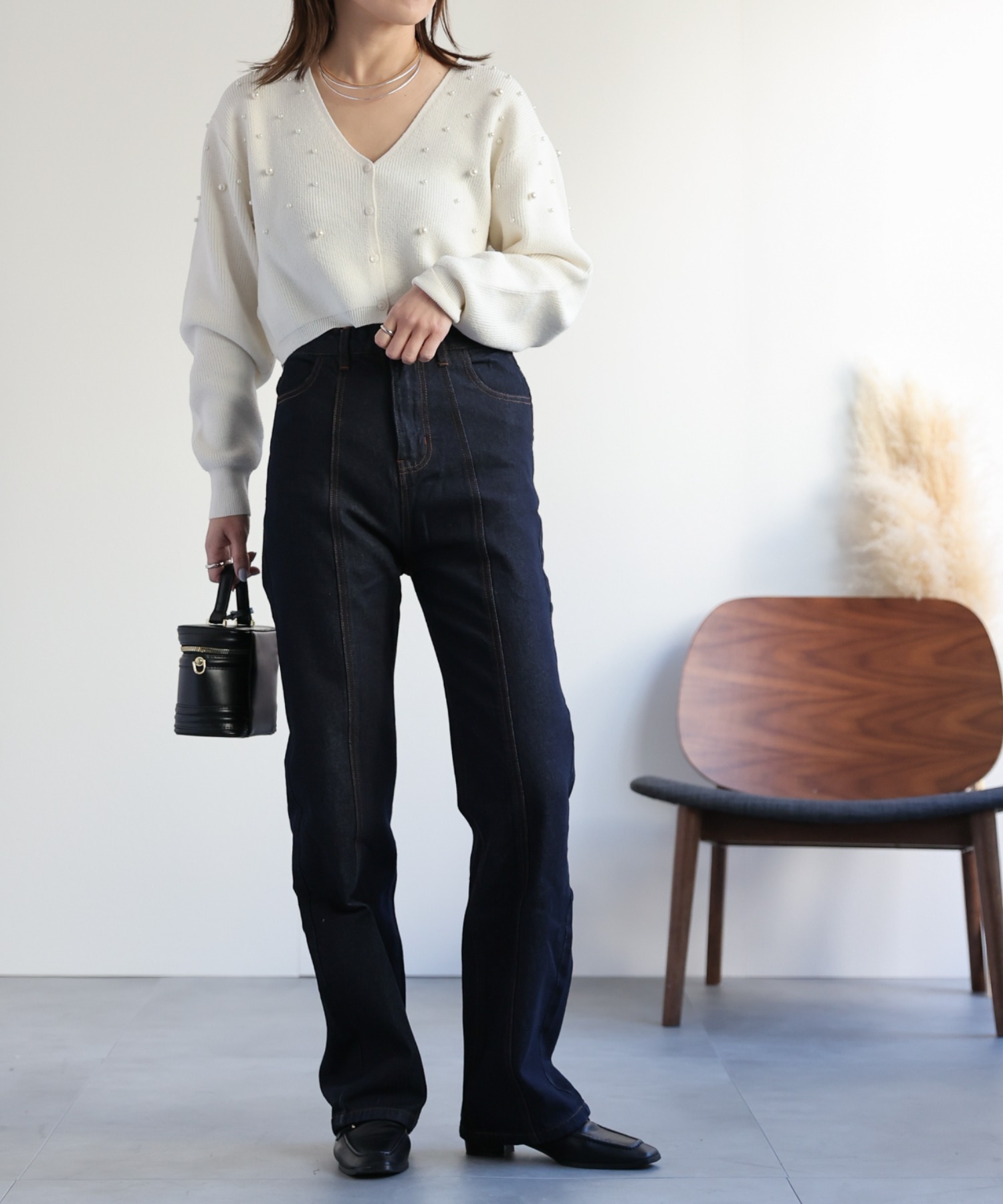 model:162㎝　着用サイズFREE