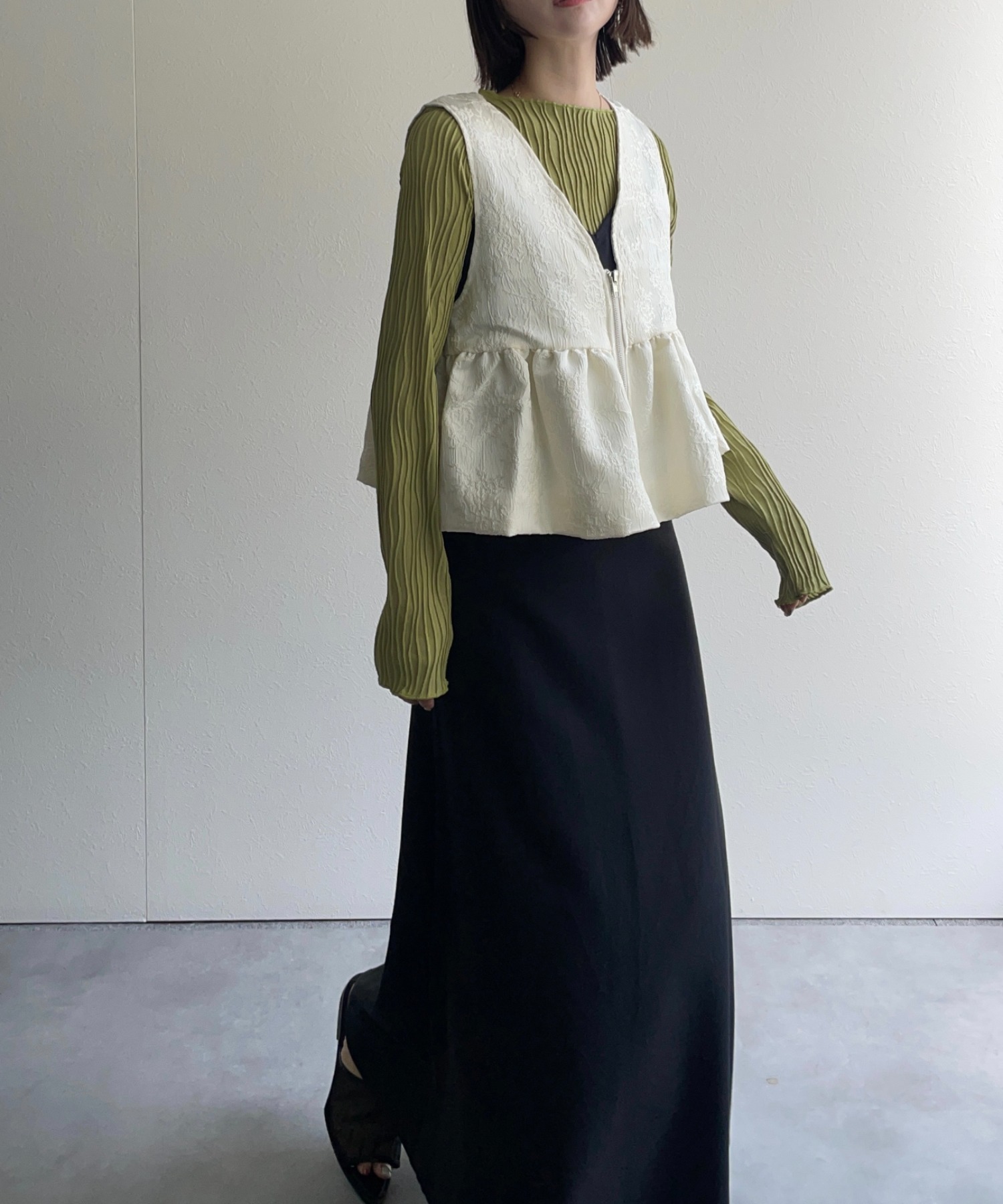model:162㎝　着用サイズ：FREE
