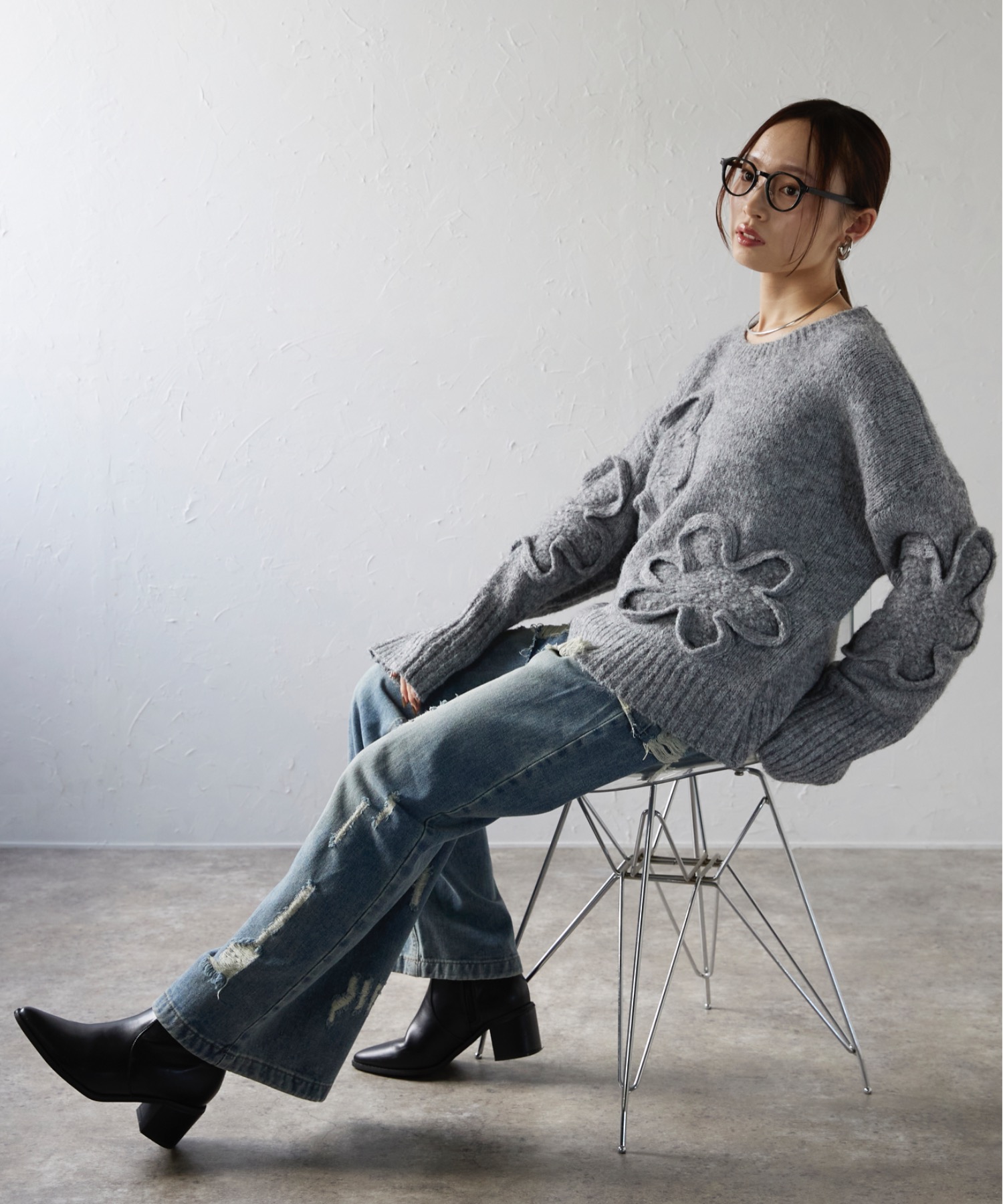 model:158cm 着用サイズ:FREE