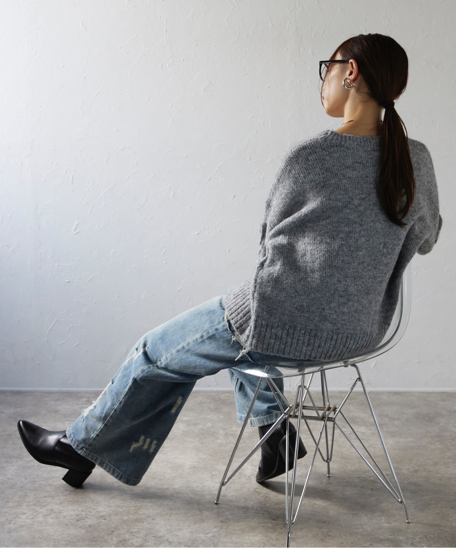 model:158cm 着用サイズ:FREE