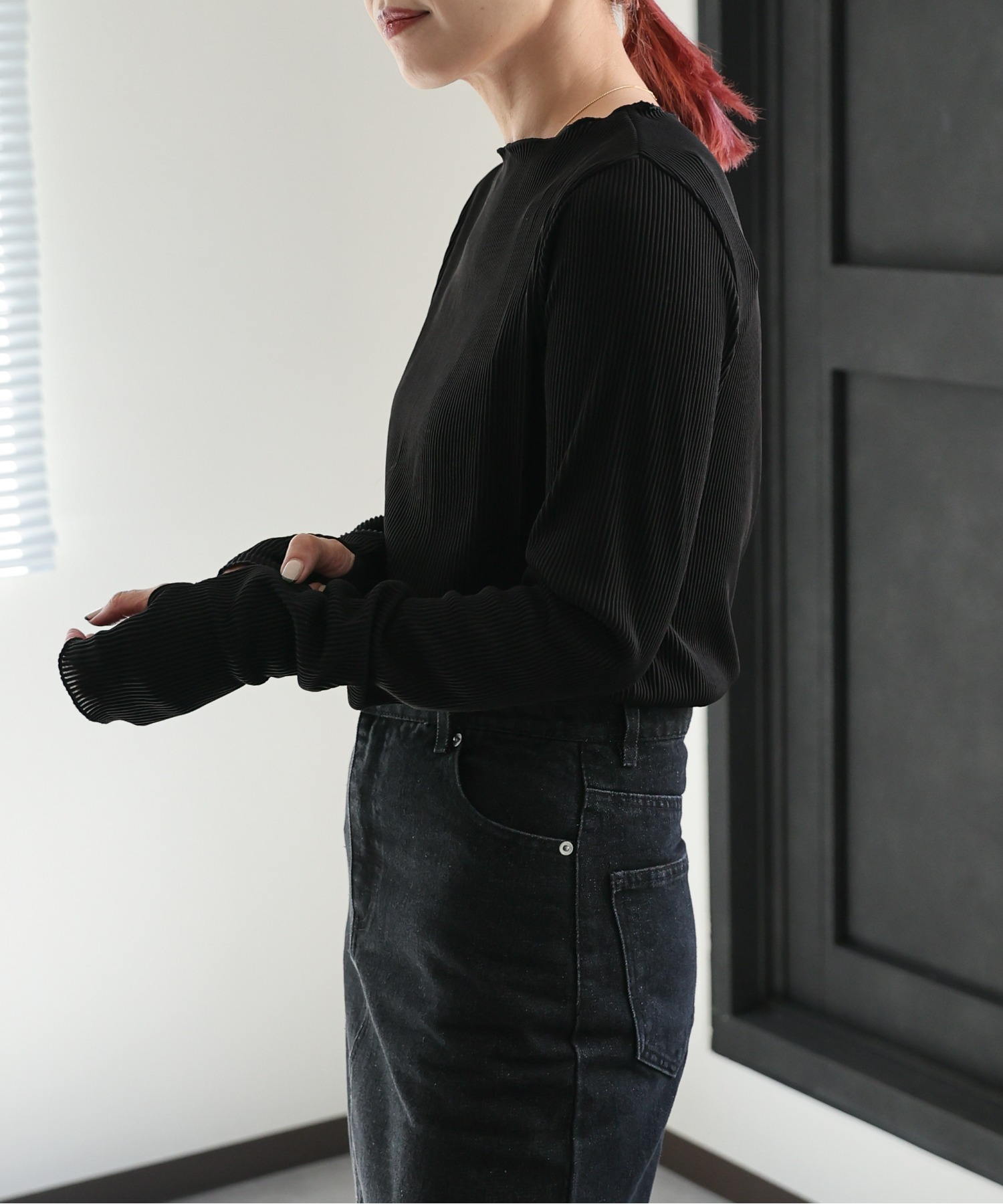 model:162㎝　着用サイズ:FREE