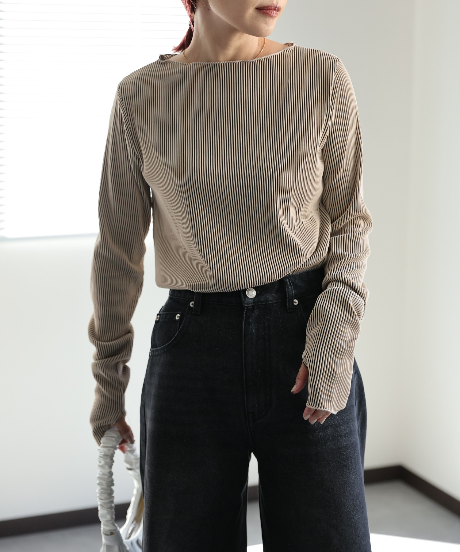 model:162㎝　着用サイズ:FREE