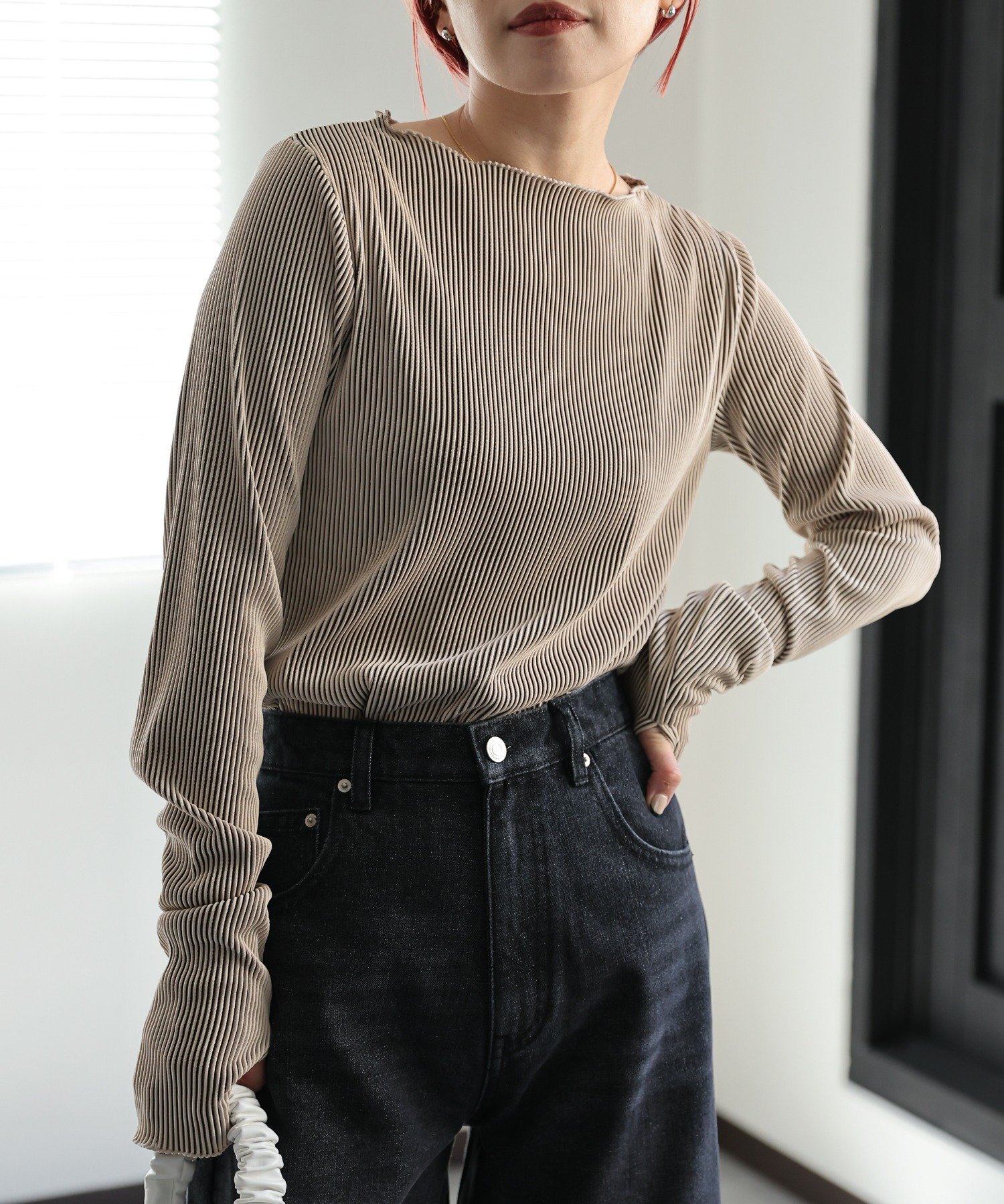 model:162㎝　着用サイズ:FREE