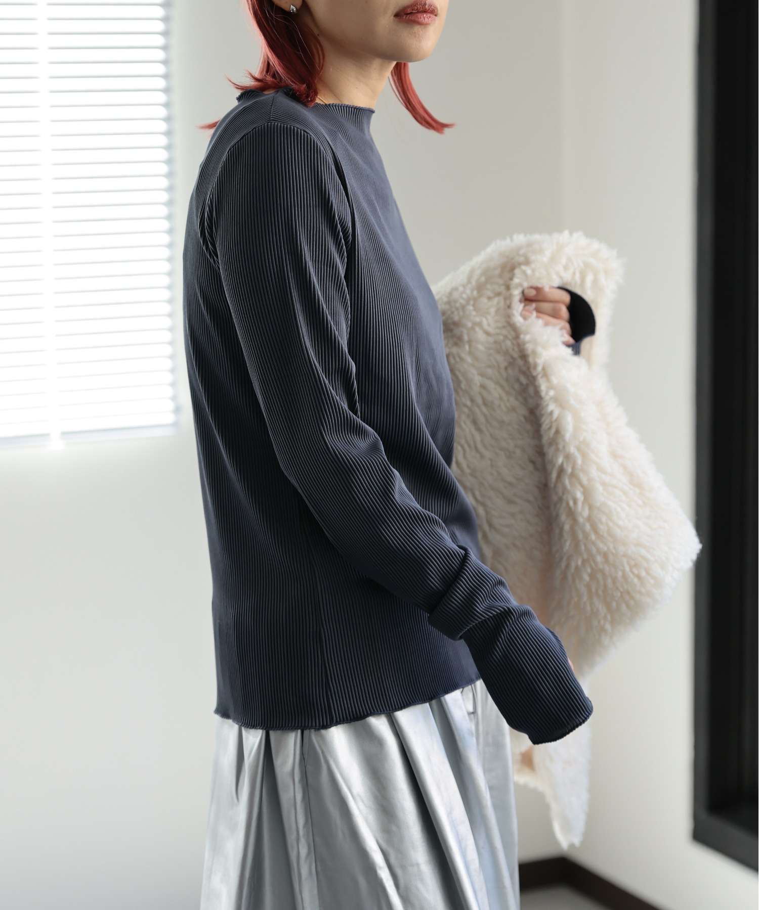 model:162㎝　着用サイズ:FREE