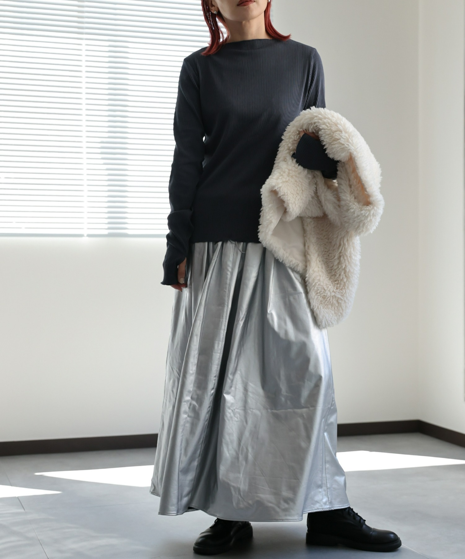 model:162㎝　着用サイズ:FREE
