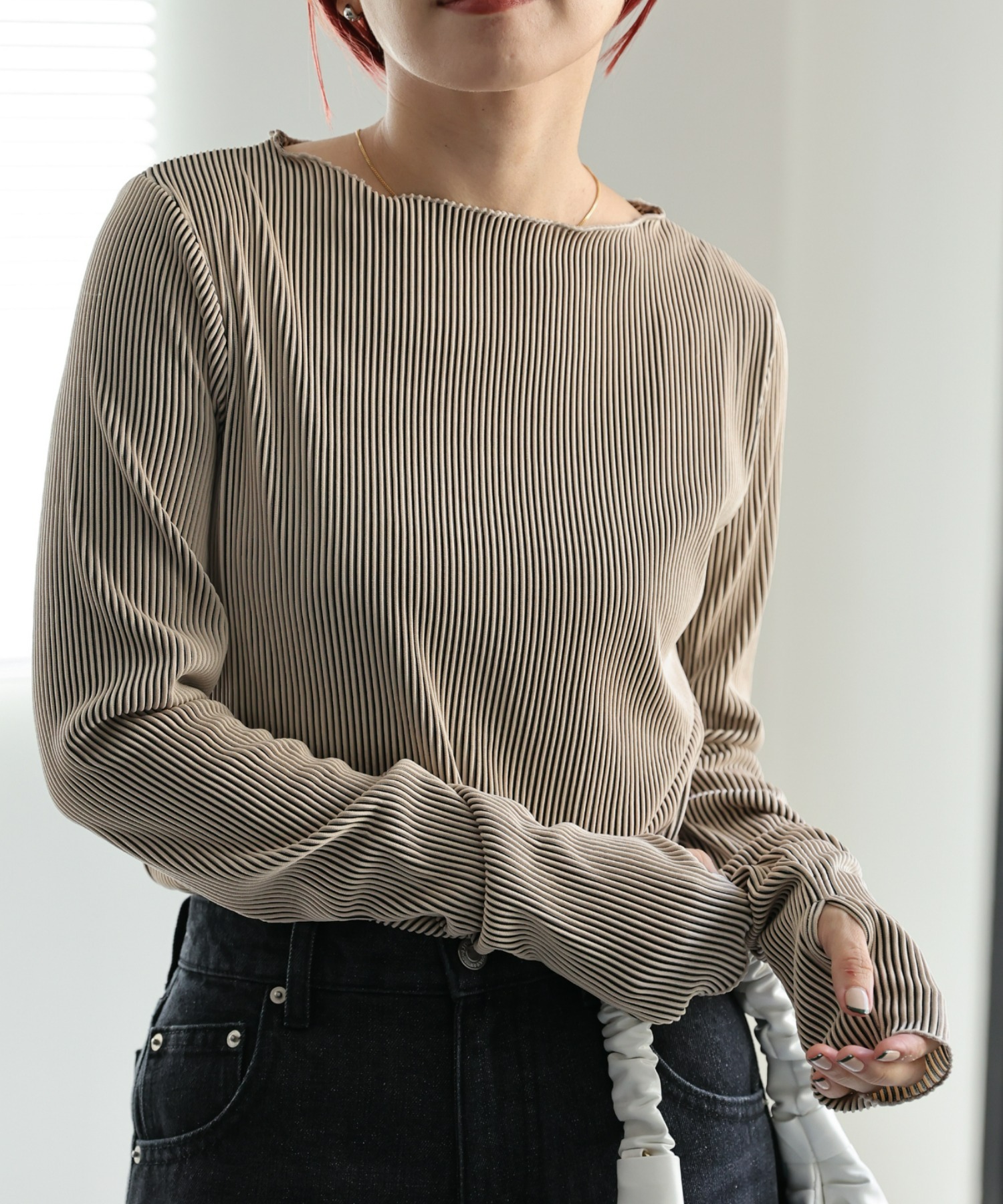 model:162㎝　着用サイズ:FREE