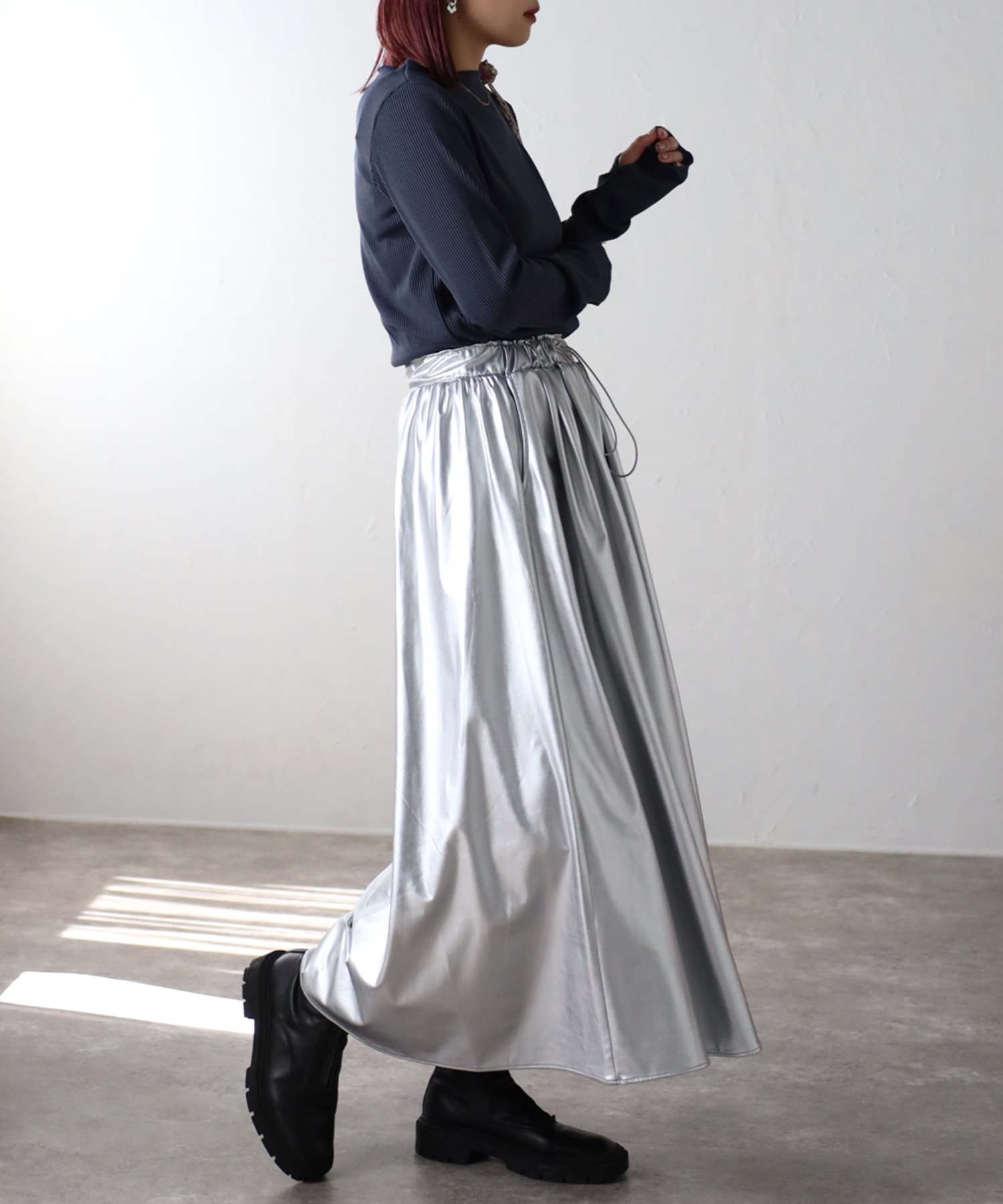 model:162㎝　着用サイズ:FREE