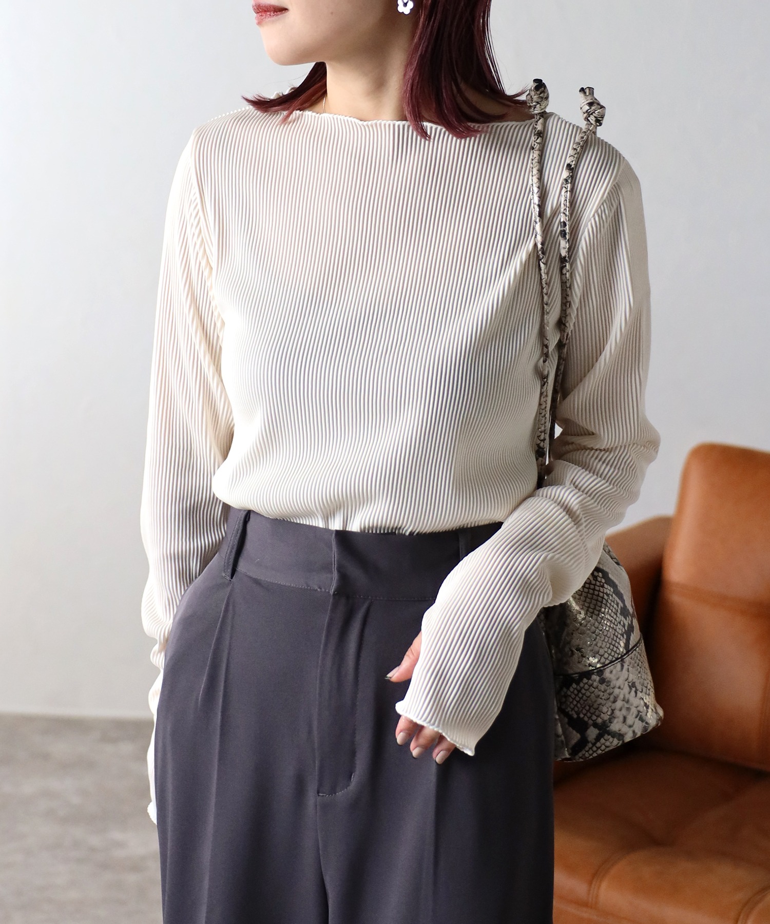 model:162㎝　着用サイズ:FREE