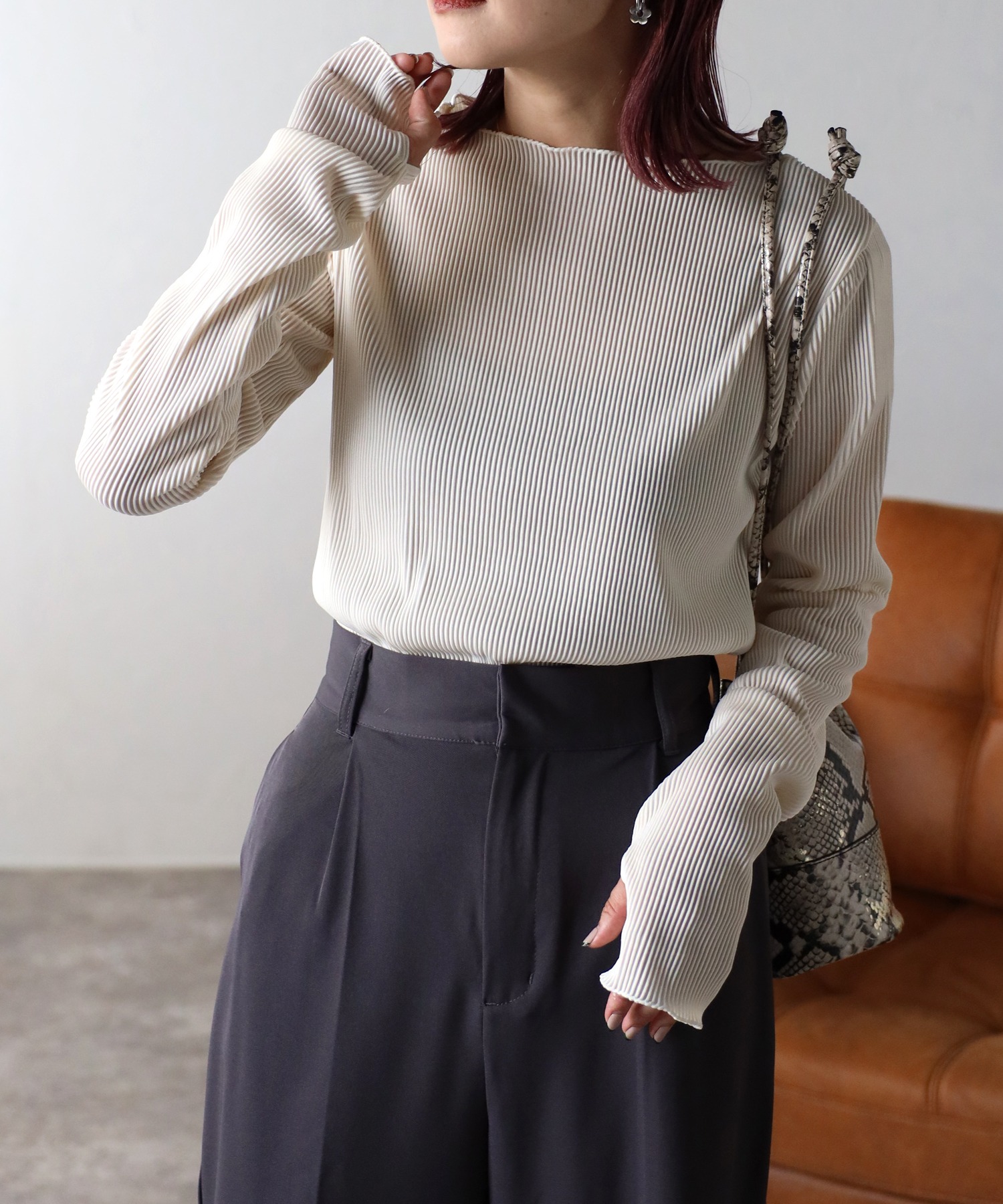 model:162㎝　着用サイズ:FREE