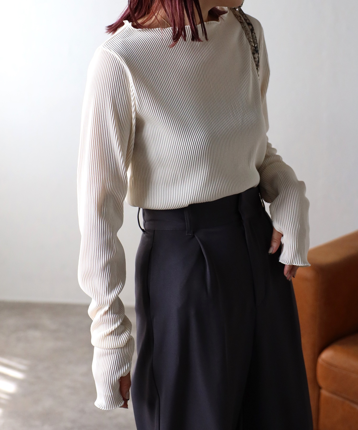 model:162㎝　着用サイズ:FREE