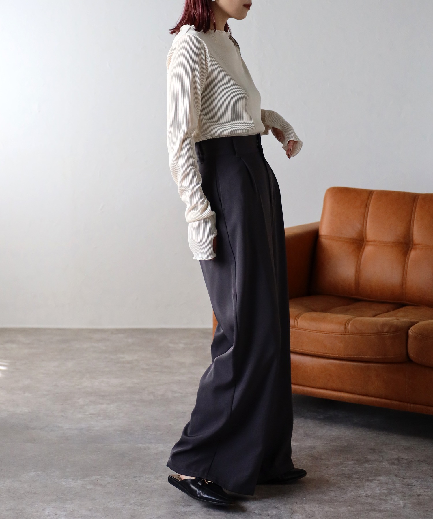 model:162㎝　着用サイズ:FREE