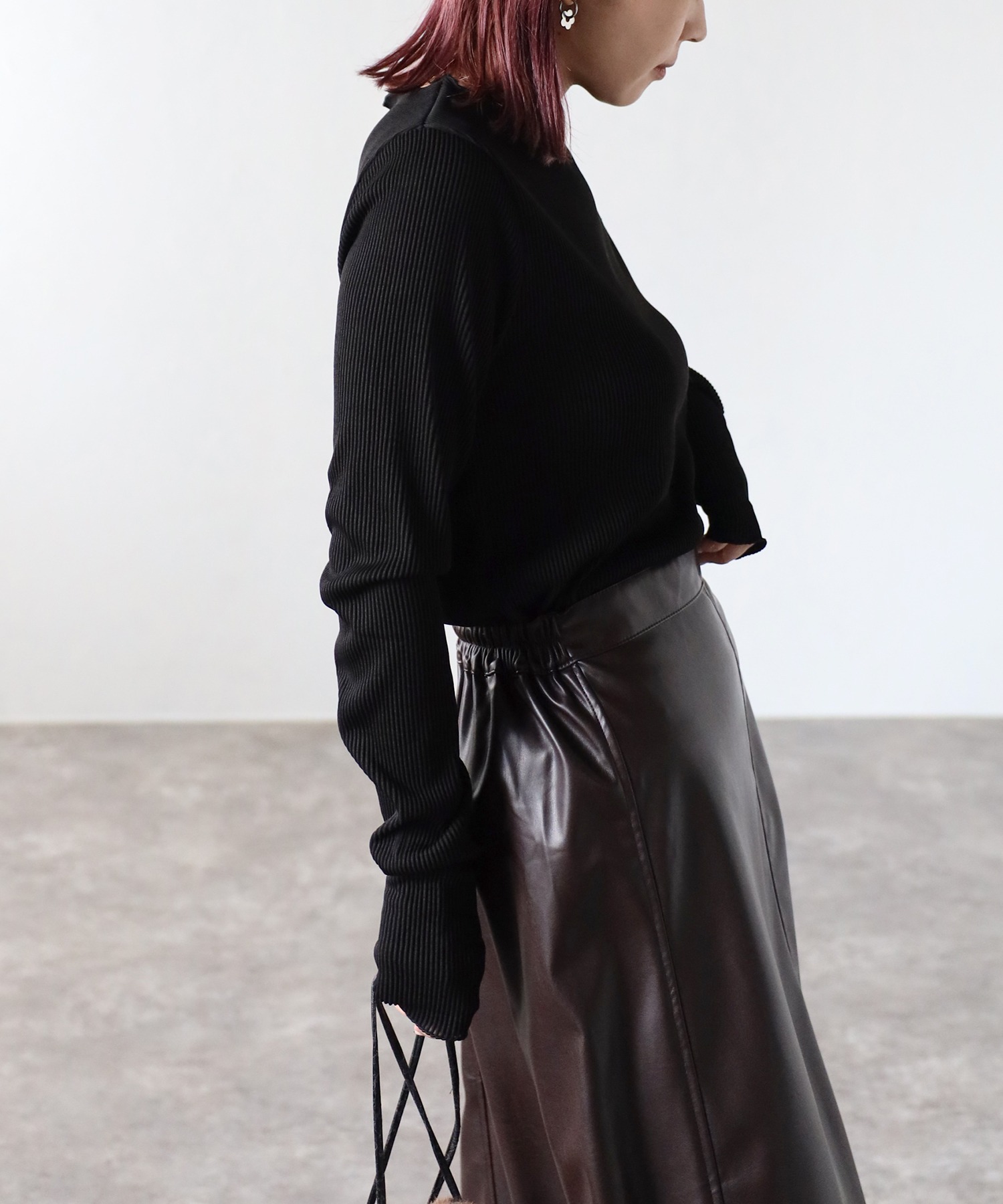 model:162㎝　着用サイズ:FREE