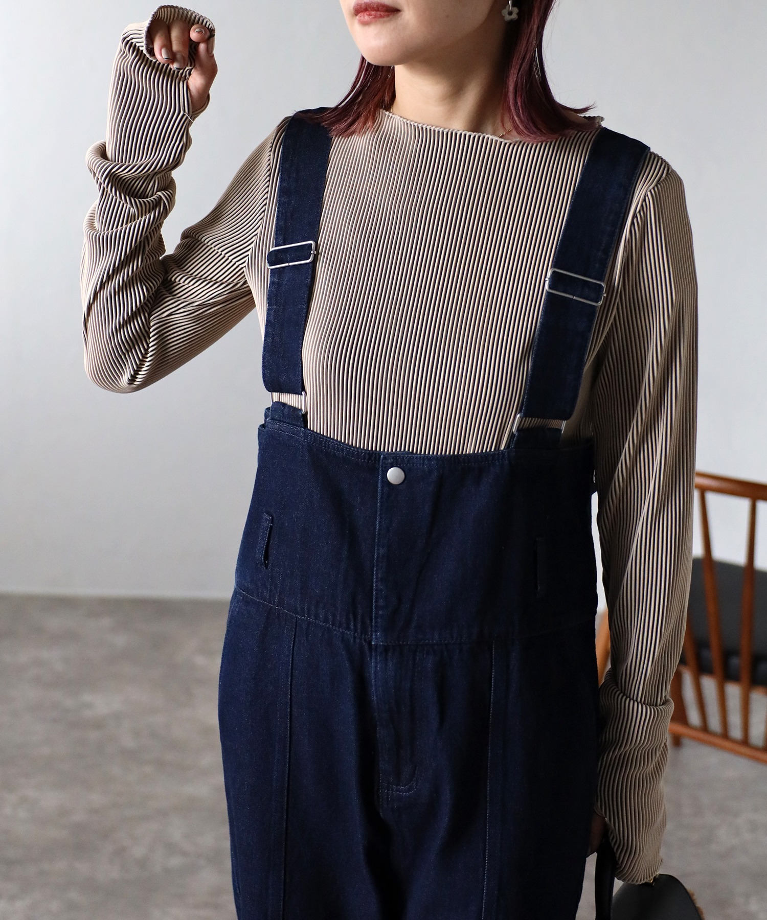 model:162㎝　着用サイズ:FREE