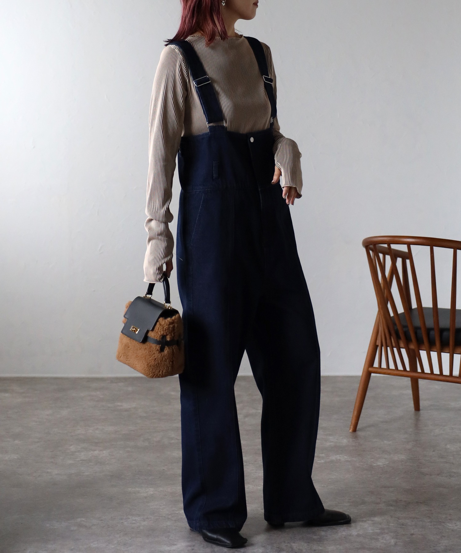 model:162㎝　着用サイズ:FREE