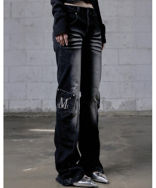 A'GEM/9 × .kom 『MUCENT/ムセント』 ARDEN WASHING BOOTS CUT CARGO